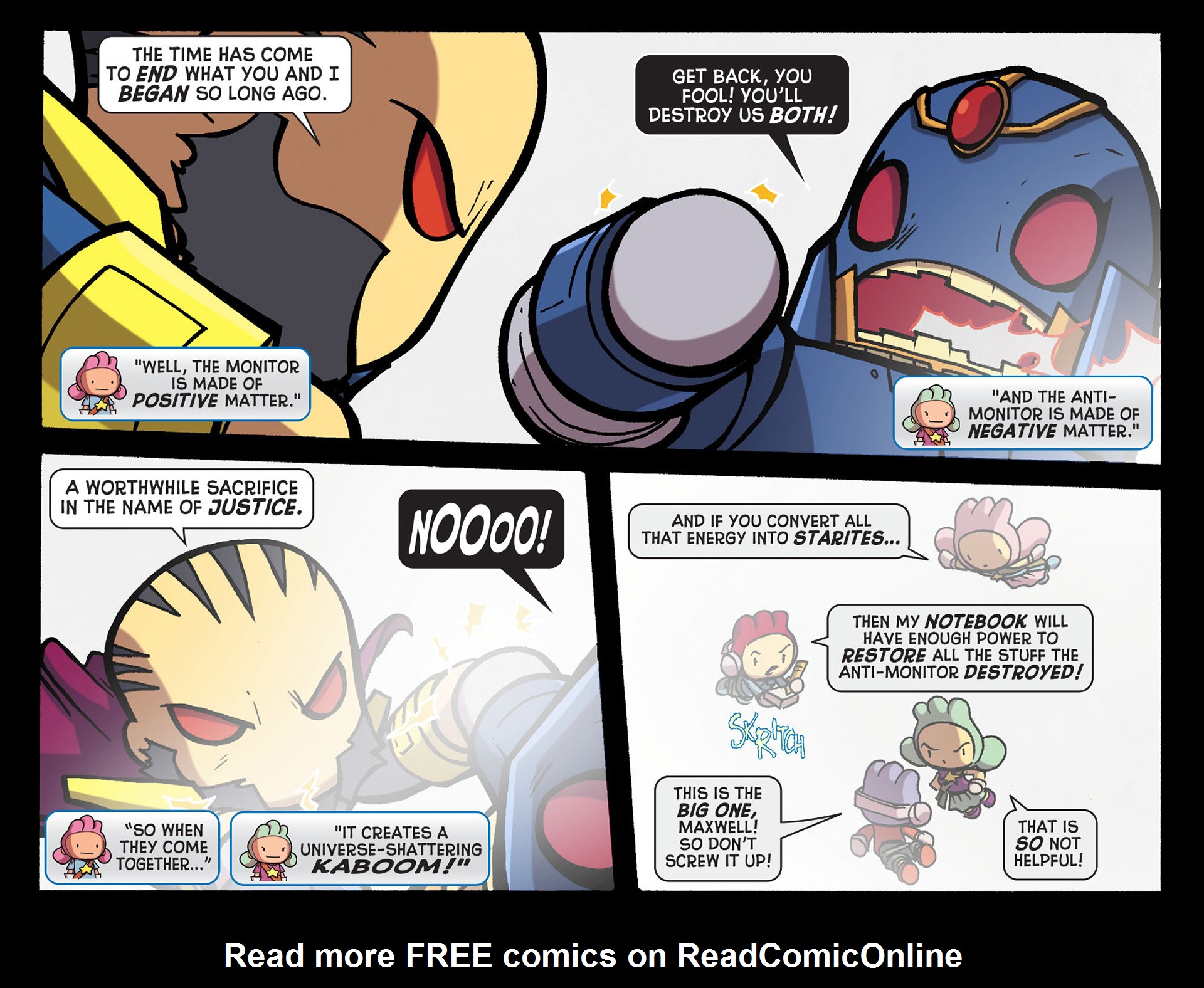 Read online Scribblenauts Unmasked: A Crisis of Imagination comic -  Issue #18 - 14