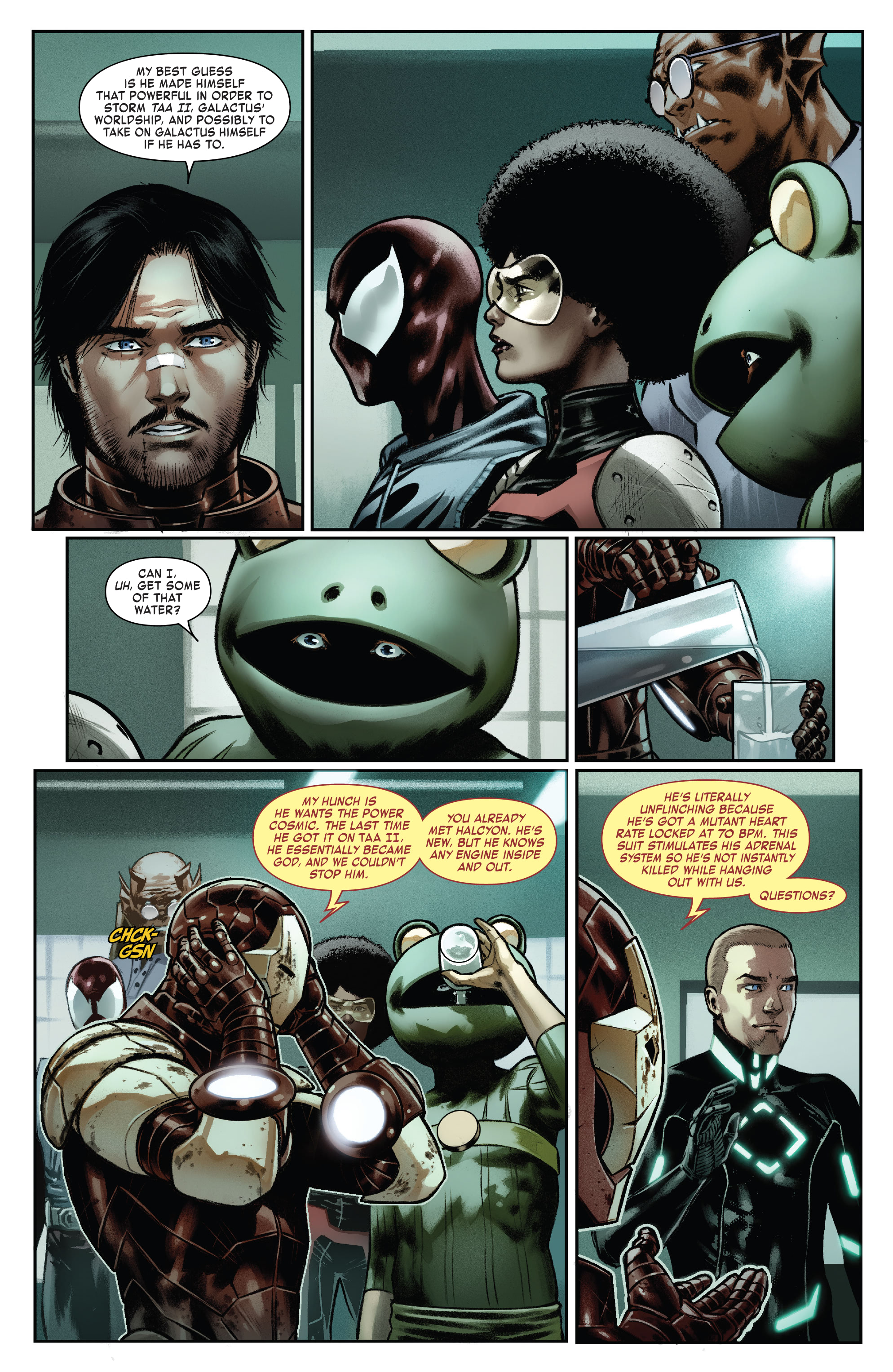 Read online Iron Man (2020) comic -  Issue #5 - 7