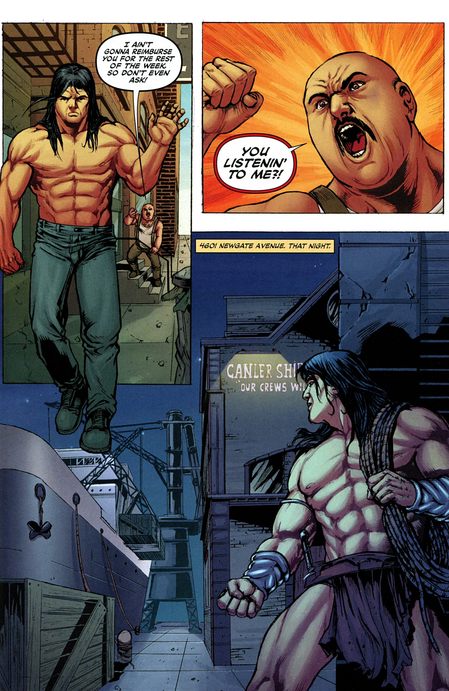 Read online Lord Of The Jungle (2012) comic -  Issue #8 - 9
