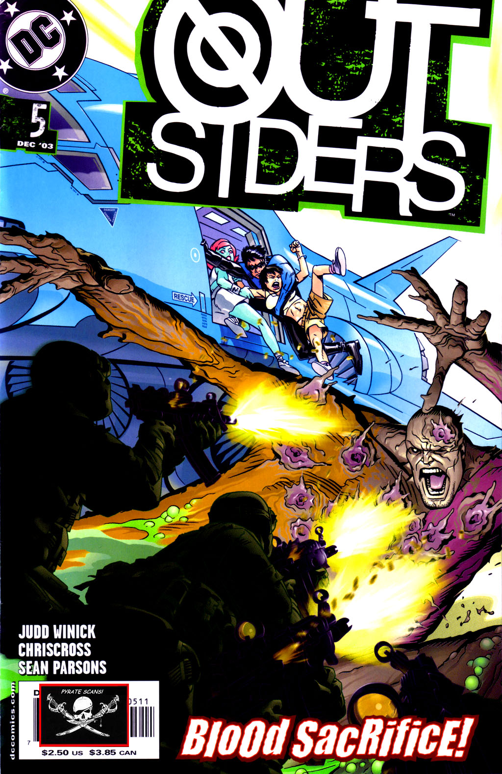 Read online Outsiders (2003) comic -  Issue #5 - 1