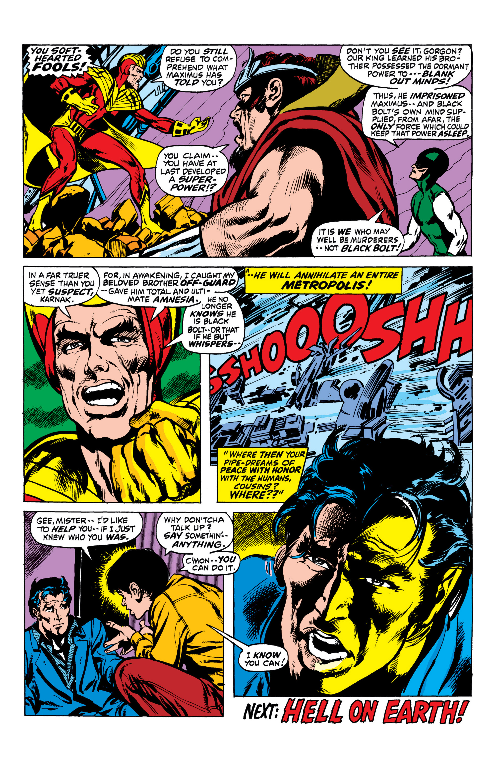 Read online Marvel Masterworks: The Inhumans comic -  Issue # TPB 1 (Part 2) - 23