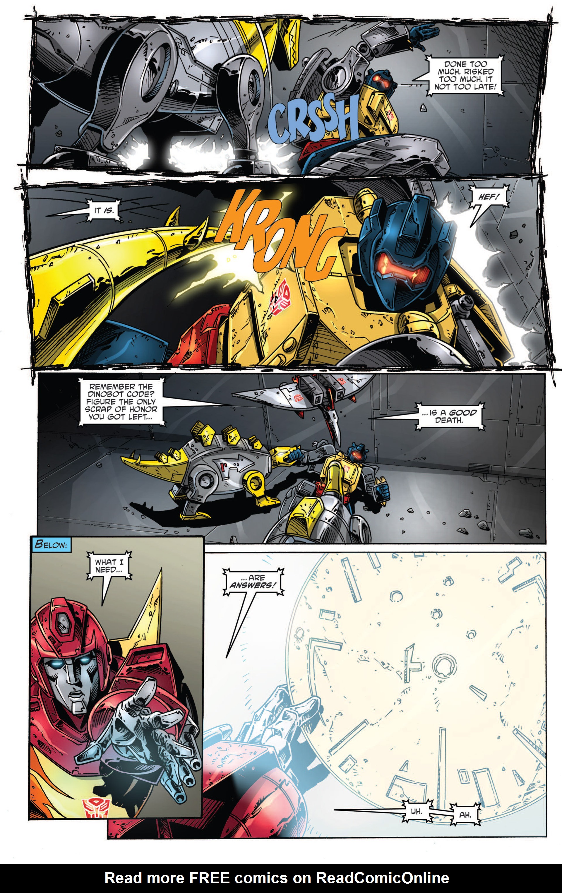 Read online The Transformers: Regeneration One comic -  Issue #89 - 18