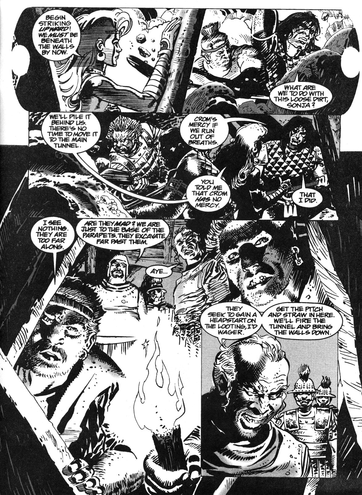 Read online Conan the Savage comic -  Issue #9 - 37