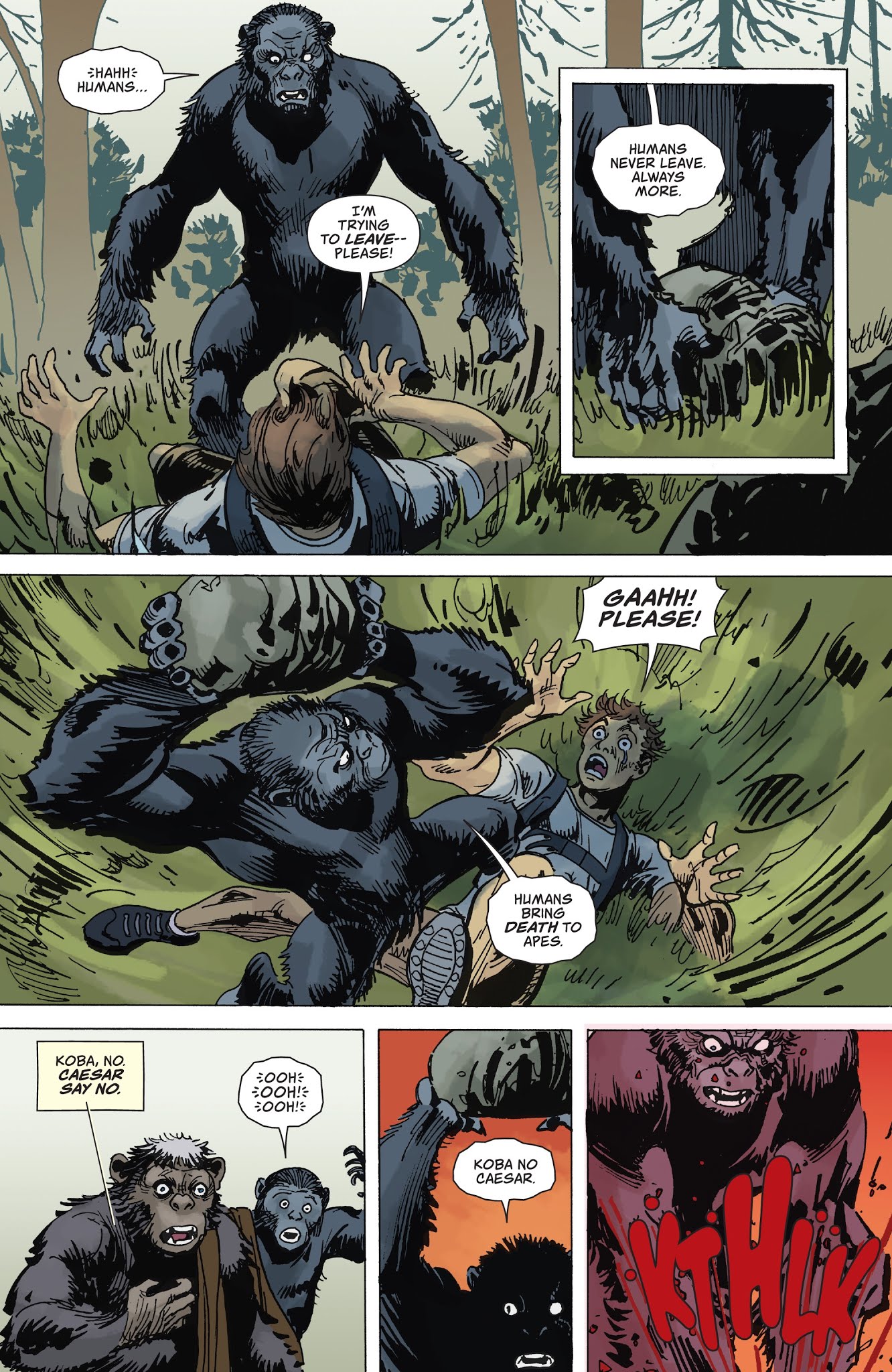 Read online Planet of the Apes: The Simian Age comic -  Issue # Full - 27