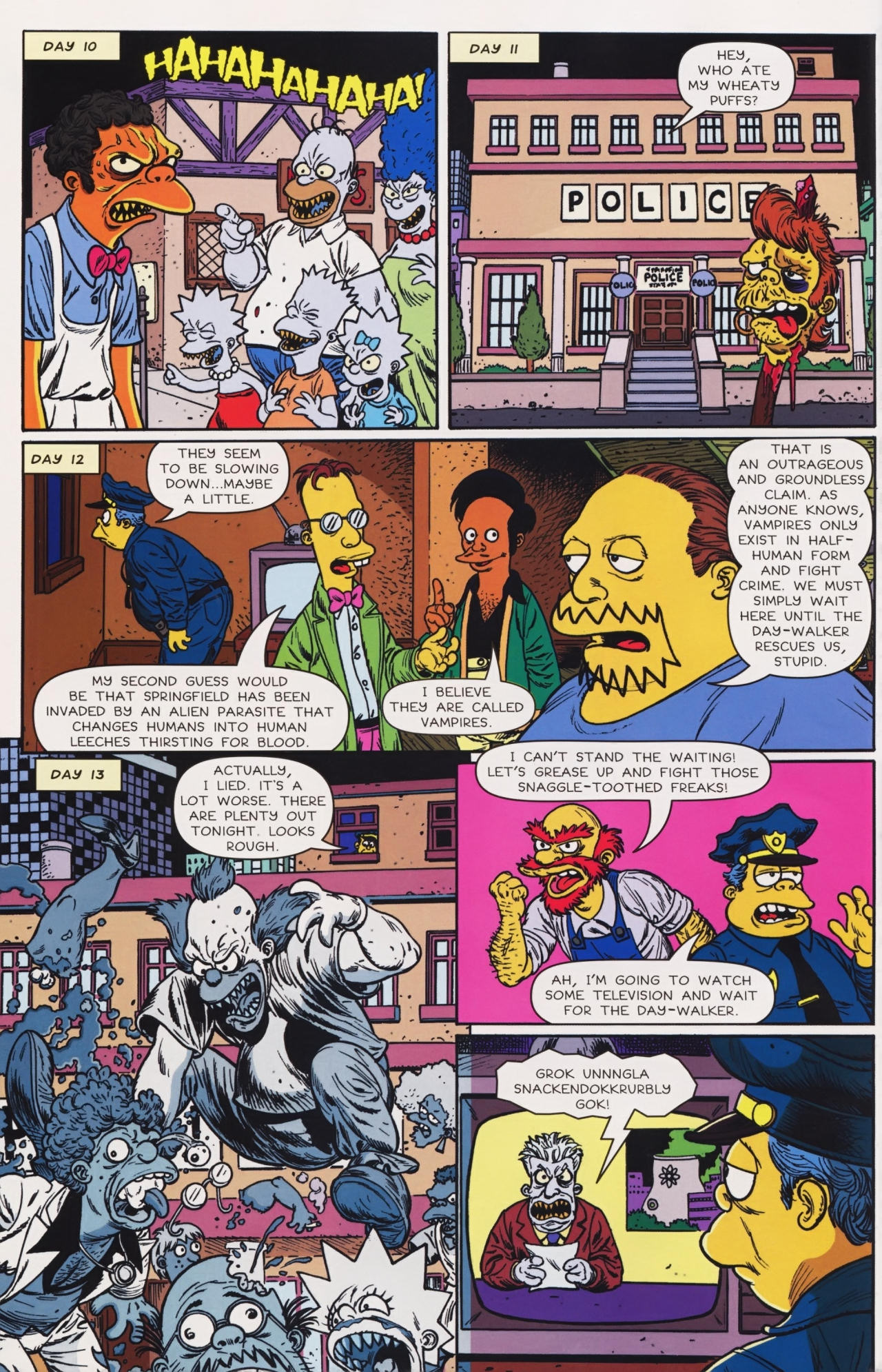 Read online Treehouse of Horror comic -  Issue #14 - 13