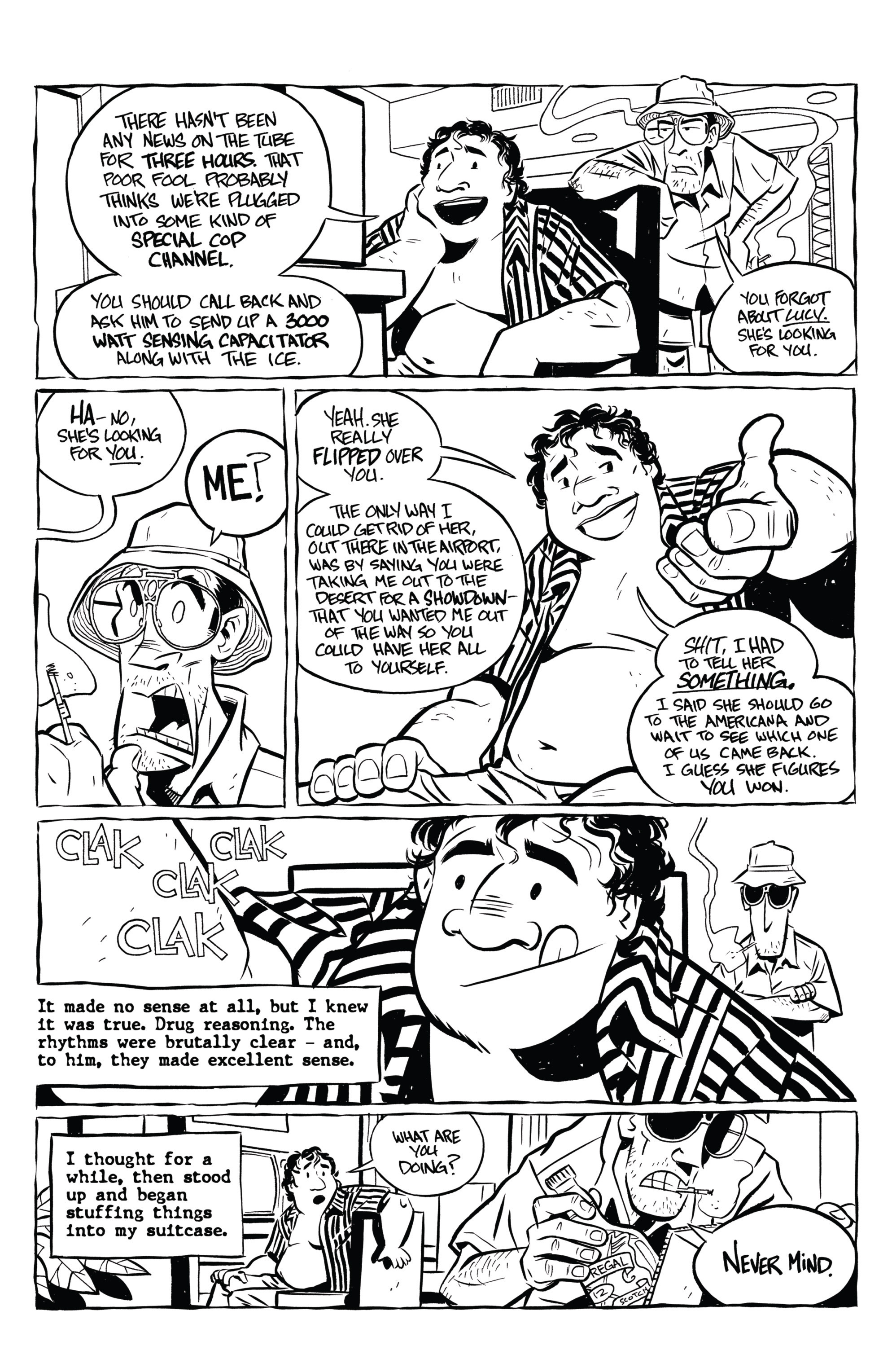 Read online Hunter S. Thompson's Fear and Loathing in Las Vegas comic -  Issue #3 - 31
