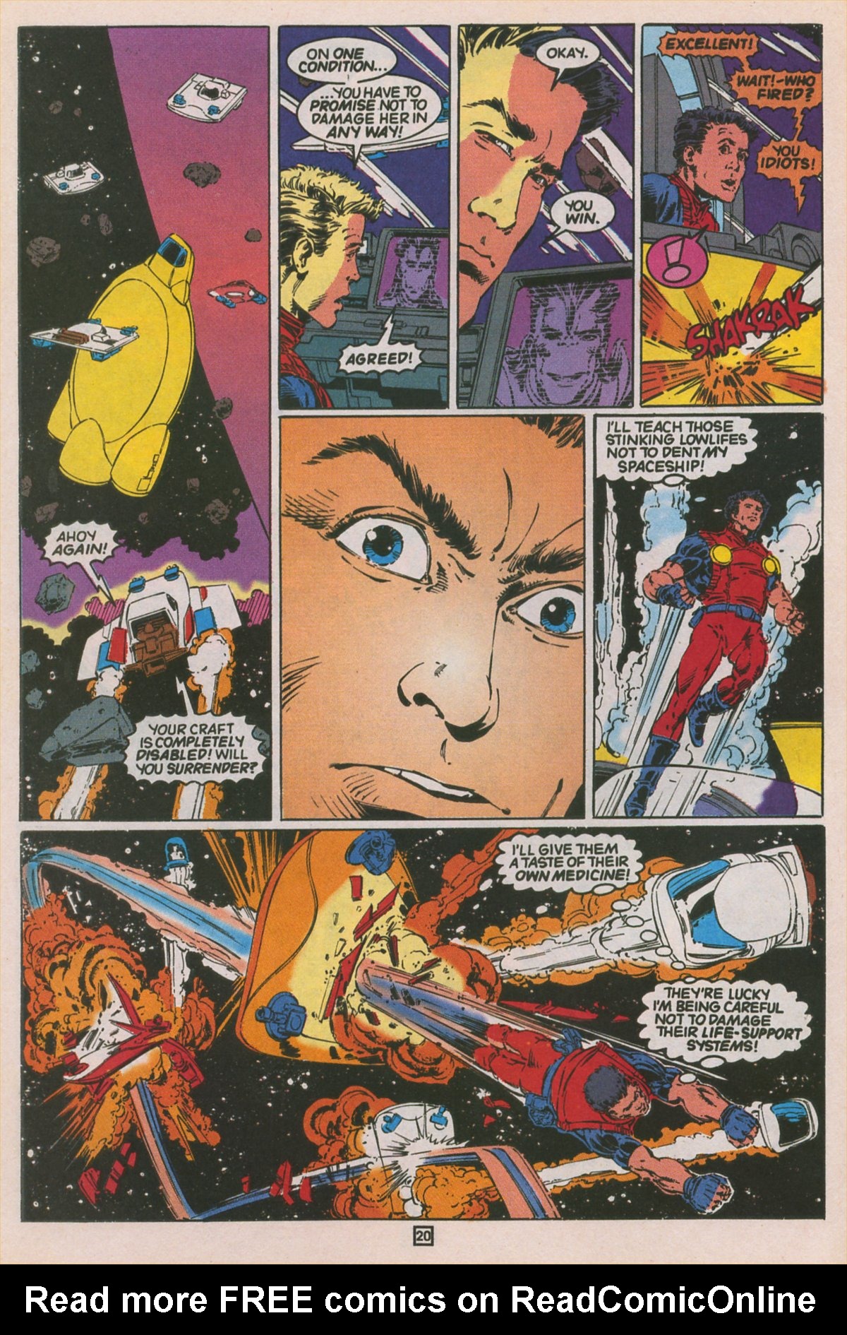 Read online Valor (1992) comic -  Issue #3 - 21