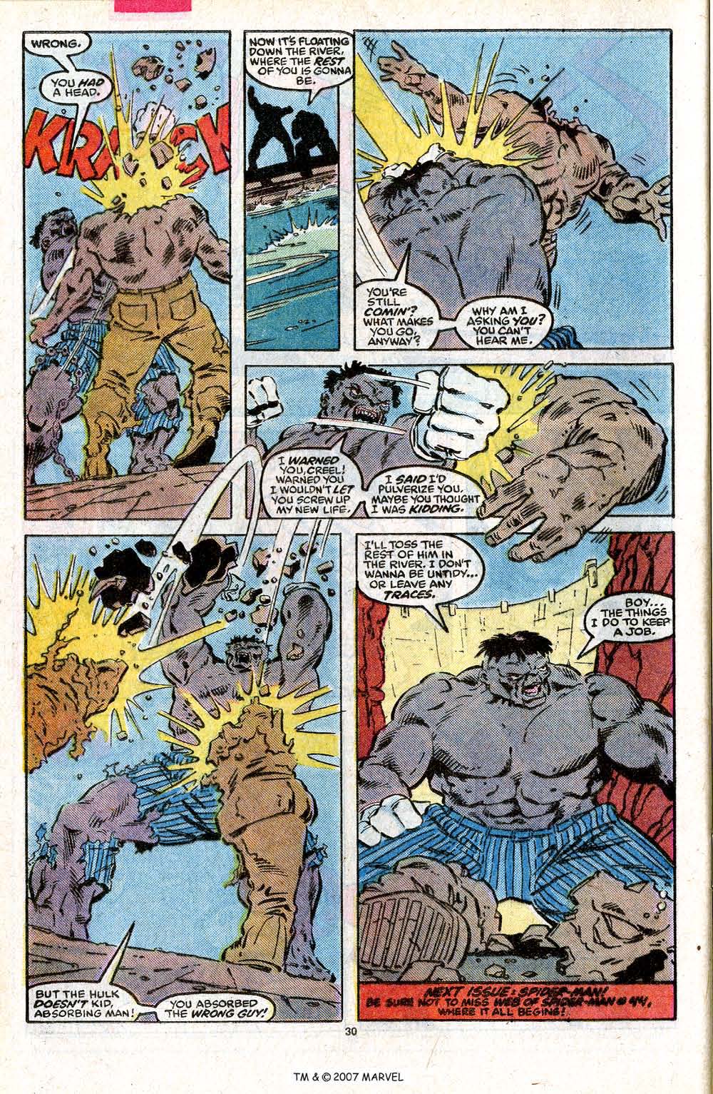 Read online The Incredible Hulk (1968) comic -  Issue #348 - 32