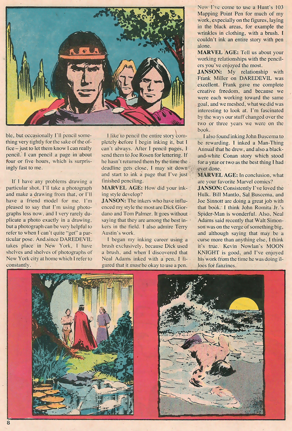 Read online Marvel Age comic -  Issue #5 - 10