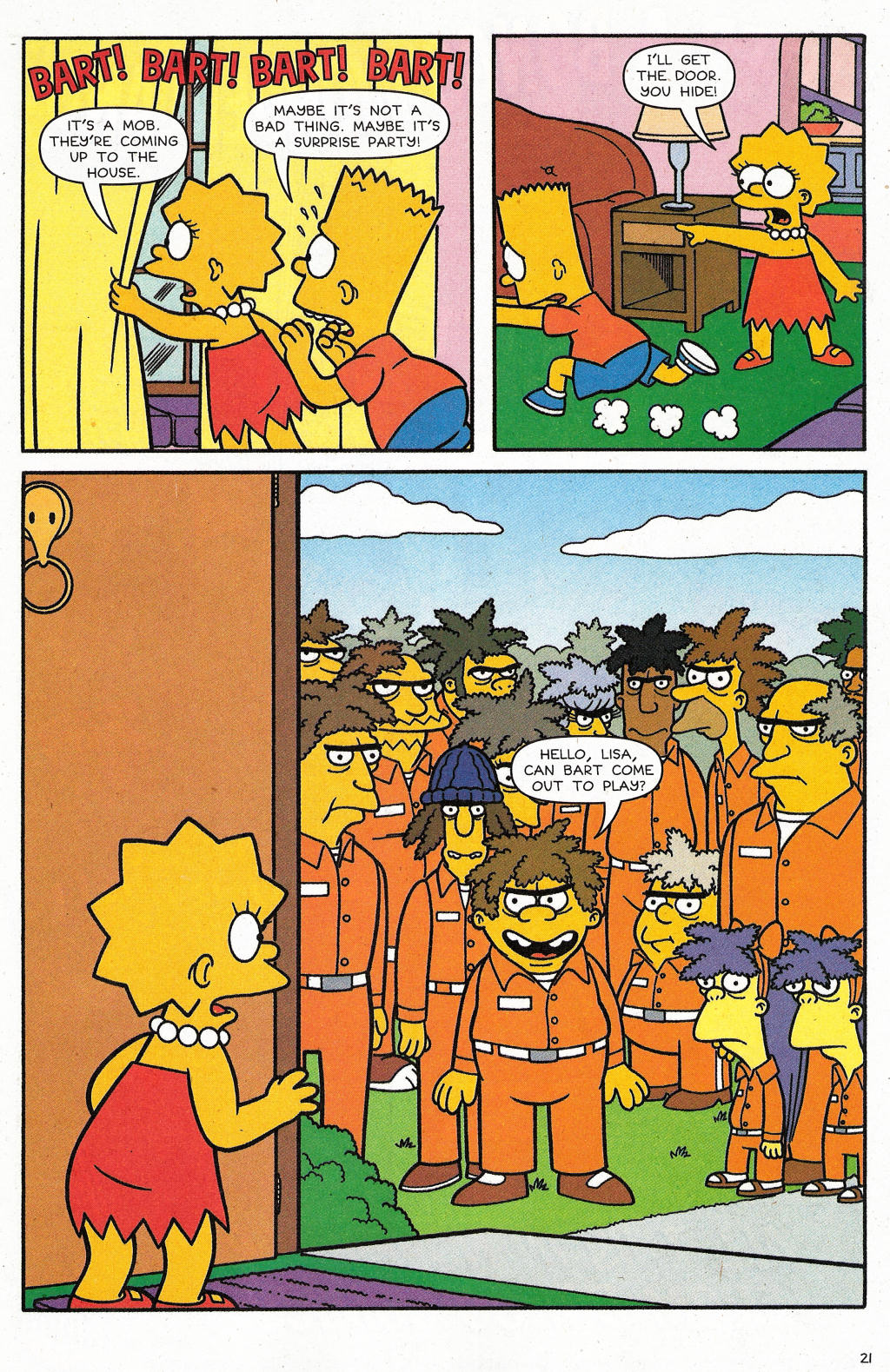 Read online Simpsons Comics comic -  Issue #123 - 22