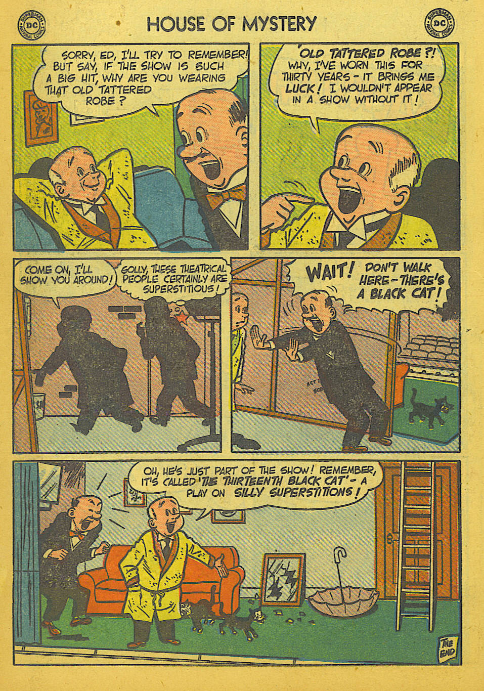 Read online House of Mystery (1951) comic -  Issue #37 - 18