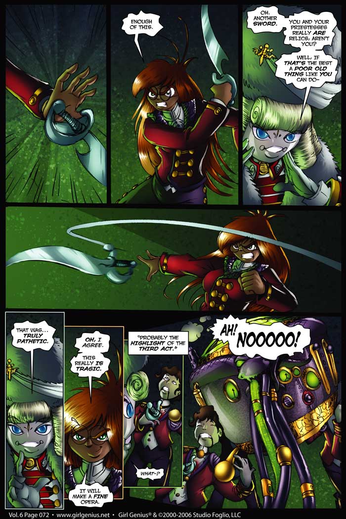 Read online Girl Genius (2002) comic -  Issue #6 - 73