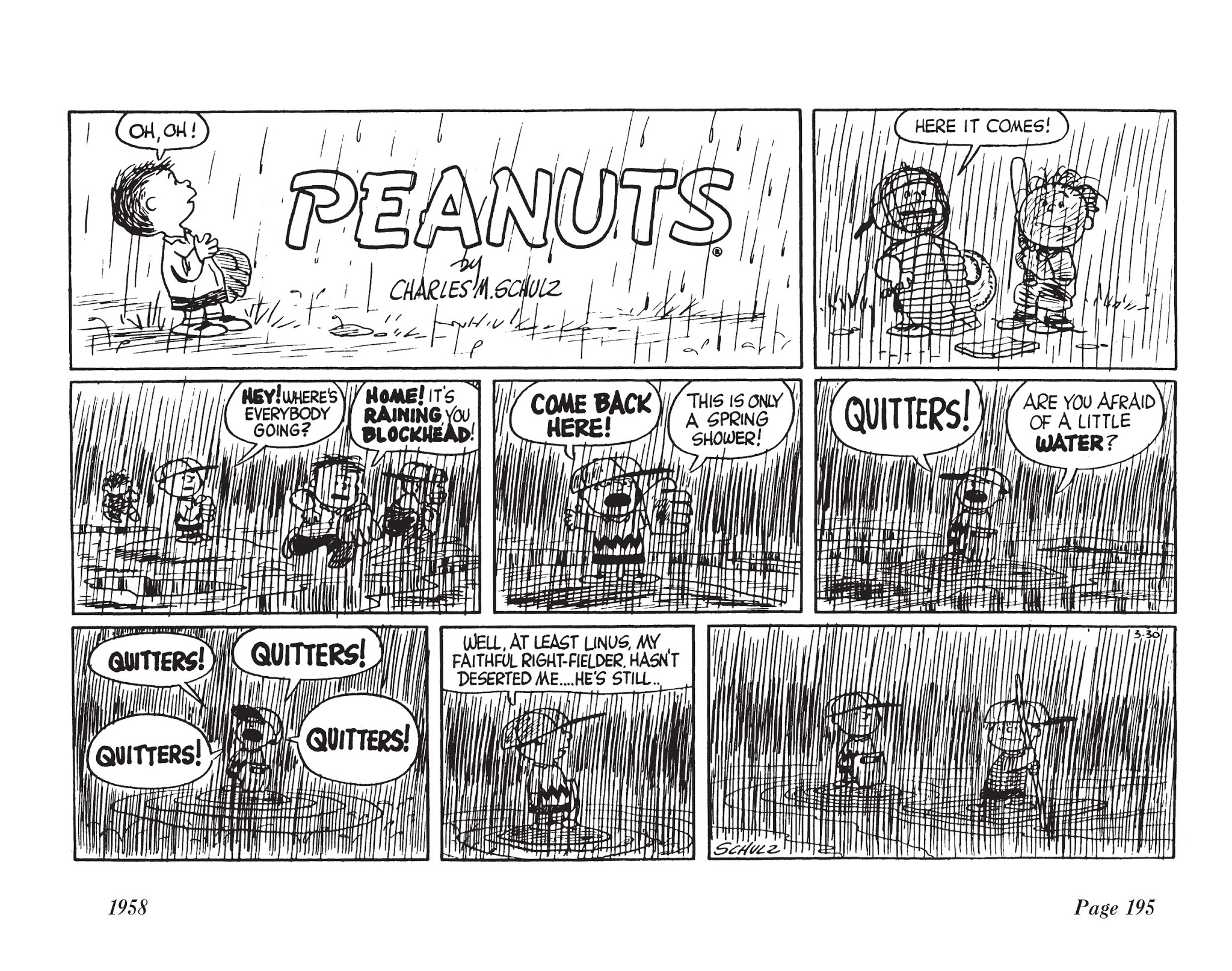 Read online The Complete Peanuts comic -  Issue # TPB 4 - 209