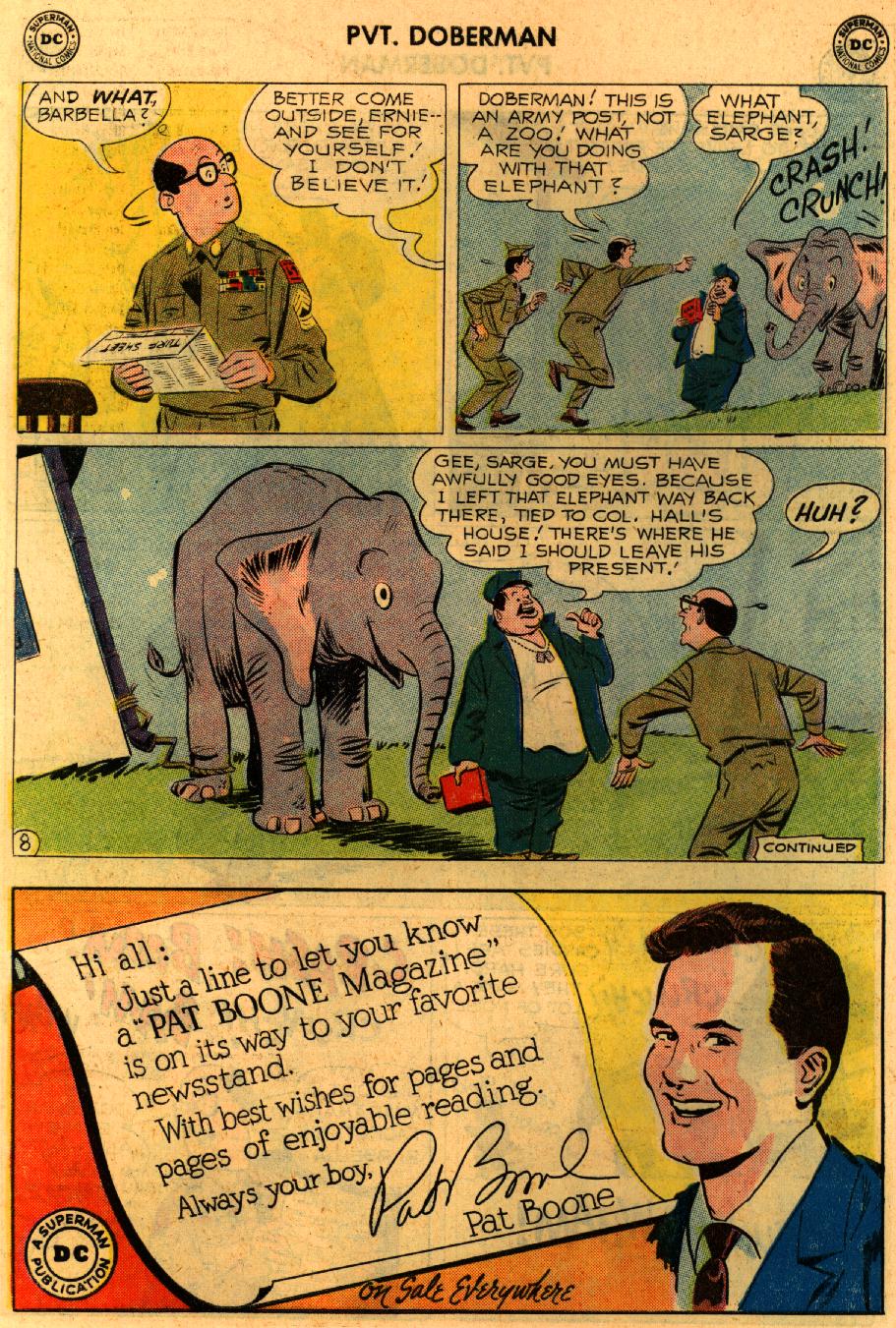 Read online Sgt. Bilko's Pvt. Doberman comic -  Issue #9 - 10