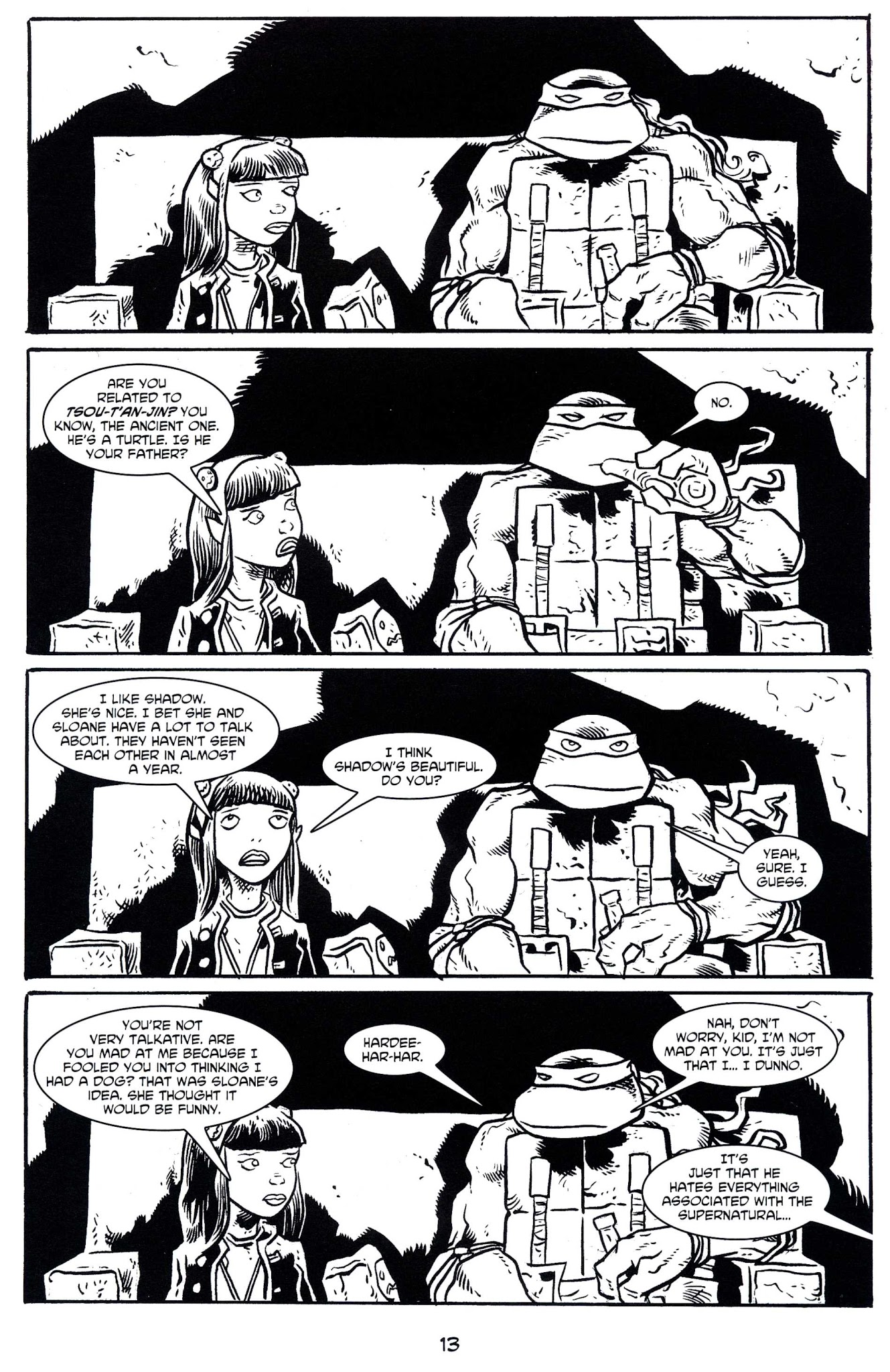 Read online Raphael Bad Moon Rising comic -  Issue #1 - 15