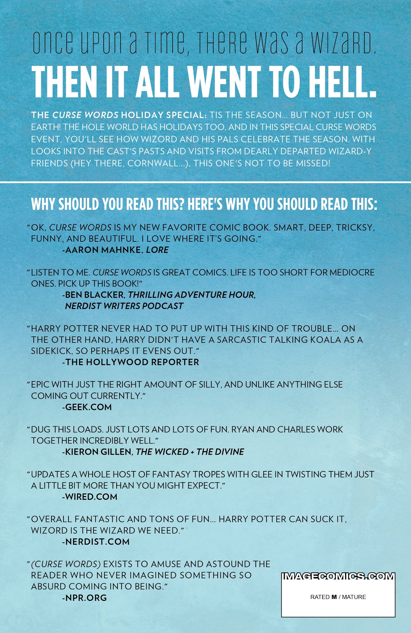 Read online Curse Words comic -  Issue # _Holiday Special - 28