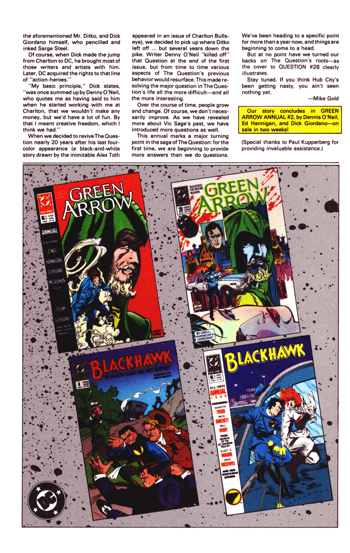 Read online The Question (1987) comic -  Issue # _Annual 2 - 64
