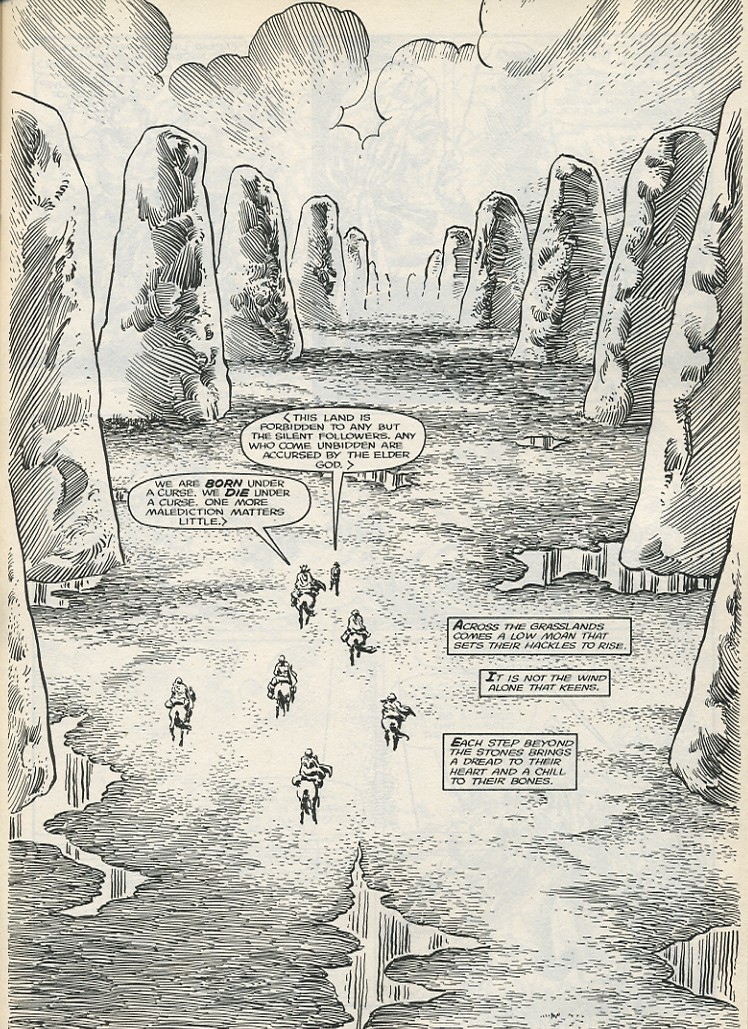 Read online The Savage Sword Of Conan comic -  Issue #178 - 21