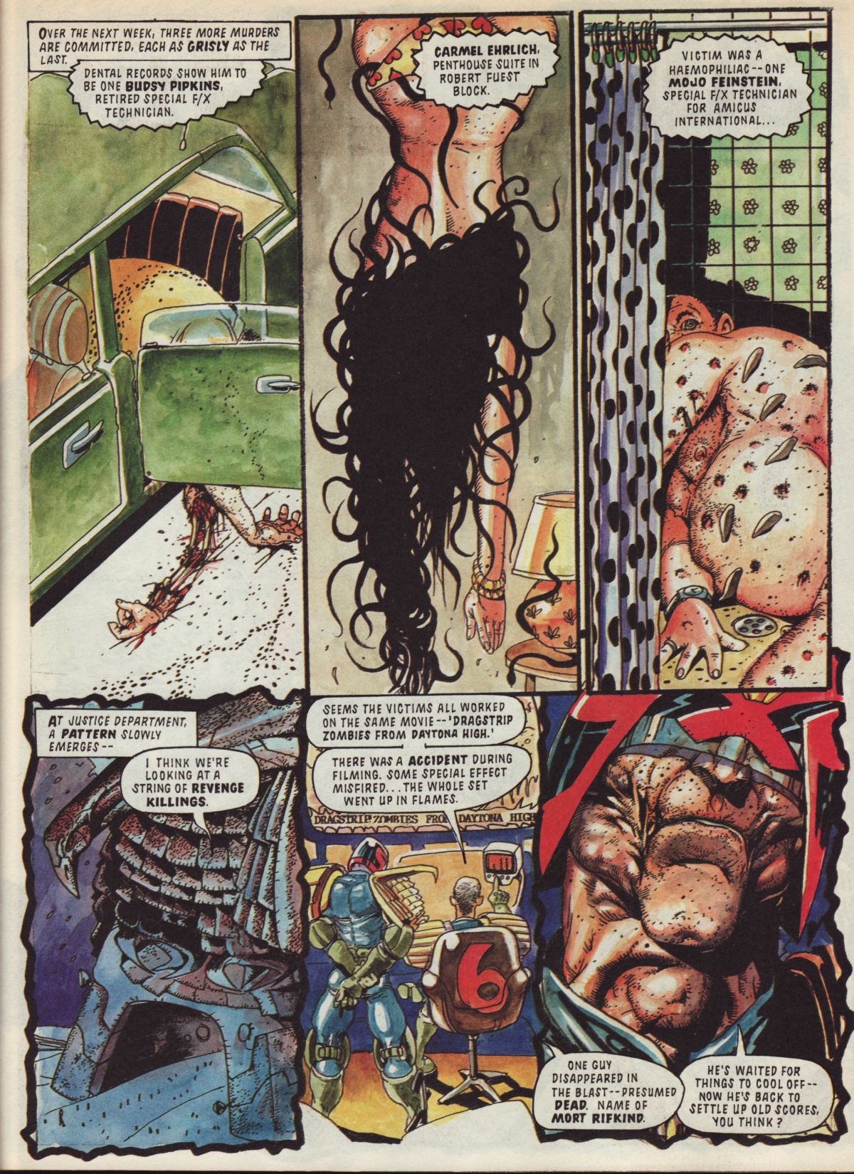 Read online Judge Dredd: The Megazine (vol. 2) comic -  Issue #23 - 29