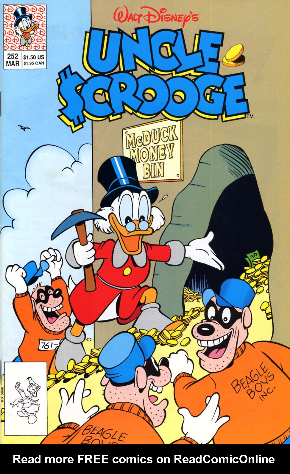 Read online Uncle Scrooge (1953) comic -  Issue #252 - 1