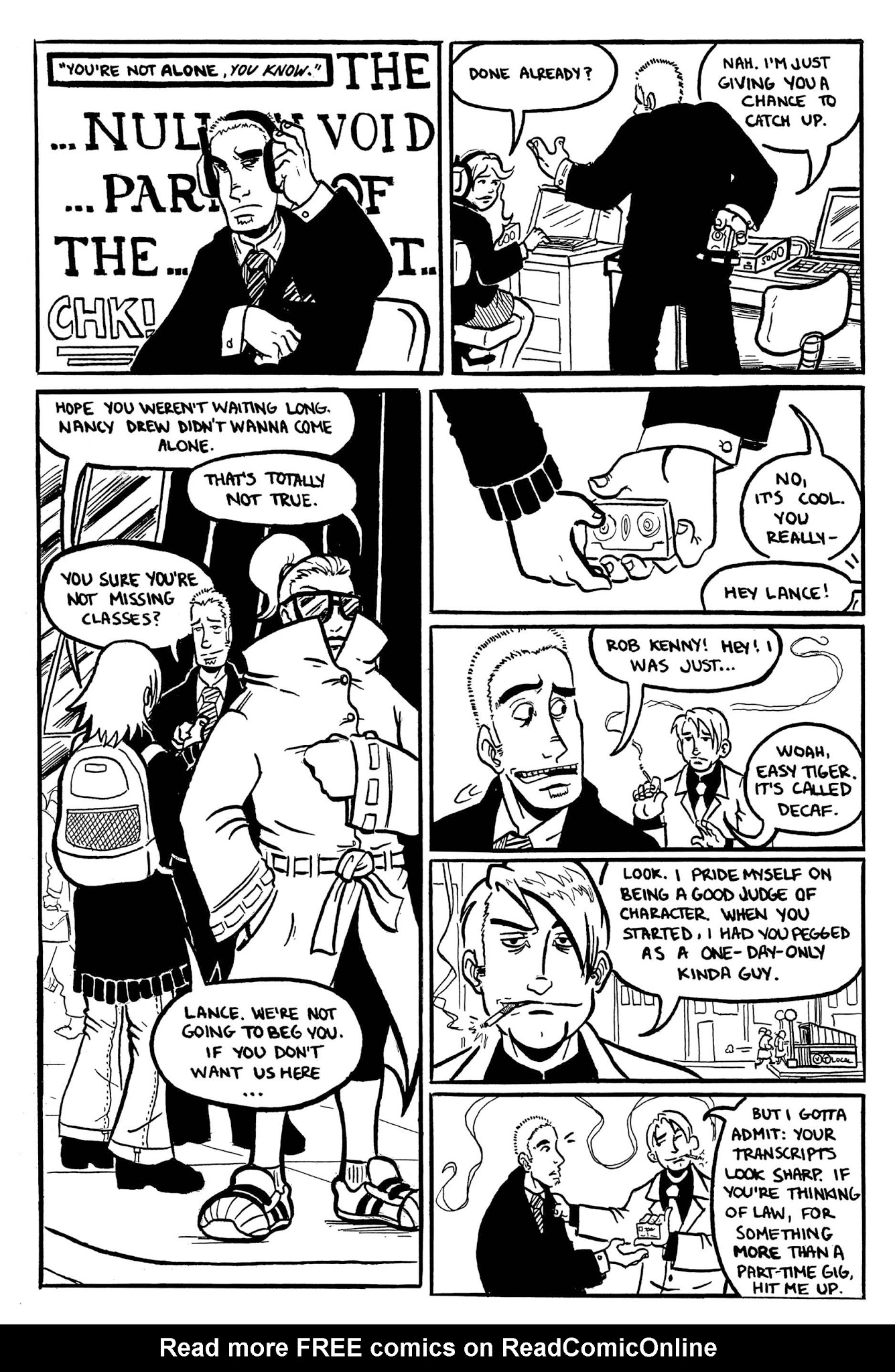 Read online Freelance Blues comic -  Issue # TPB - 22