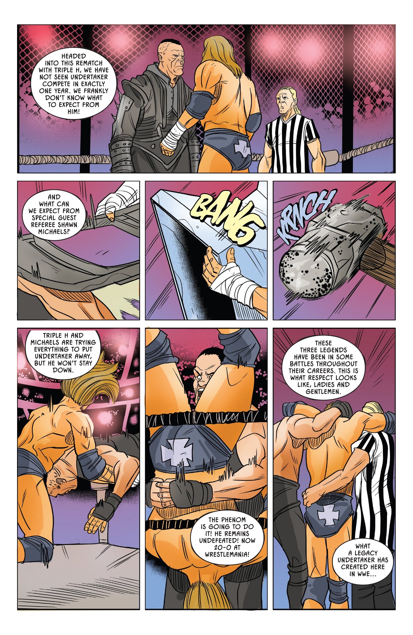 Read online WWE: Undertaker comic -  Issue # TPB - 88