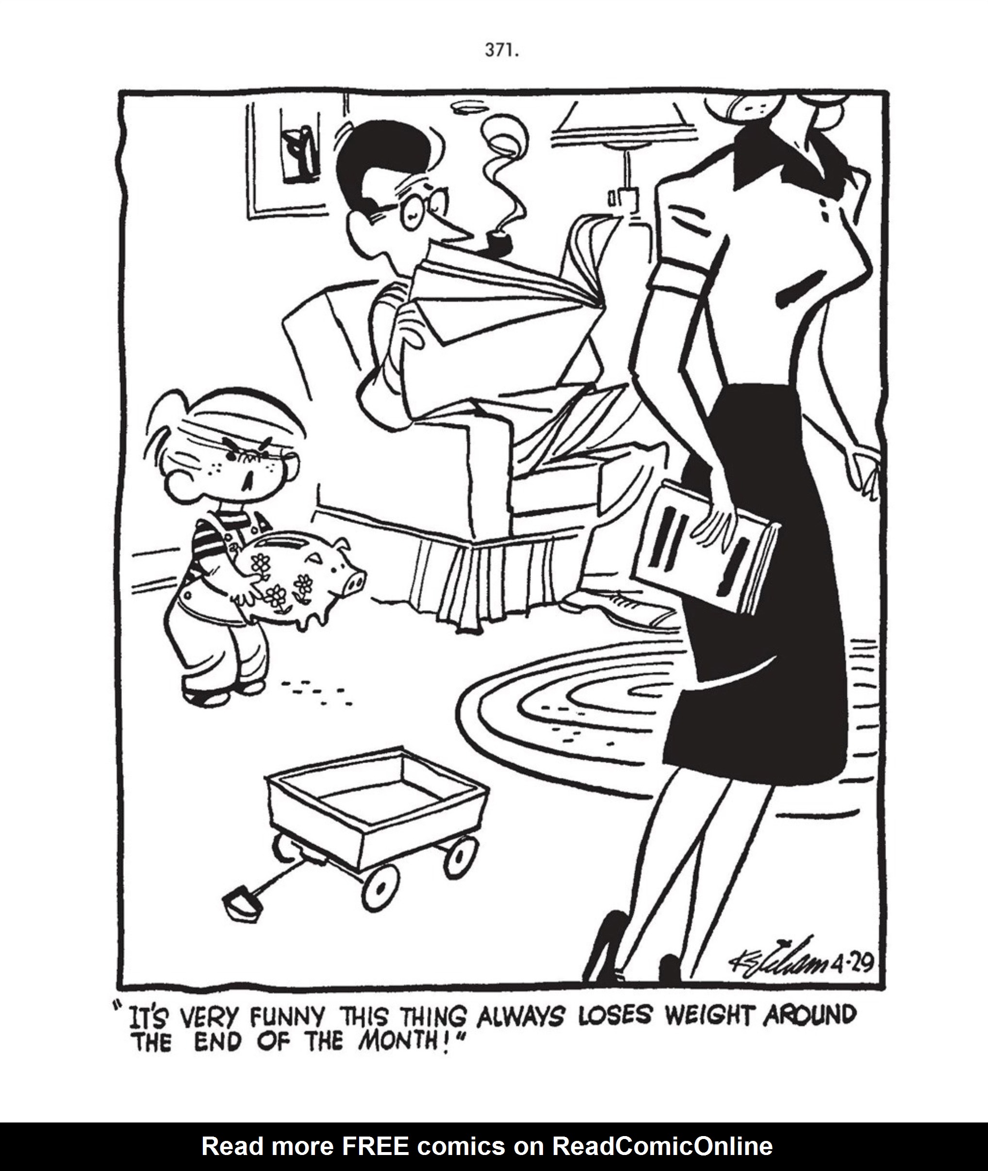 Read online Hank Ketcham's Complete Dennis the Menace comic -  Issue # TPB 1 (Part 4) - 97