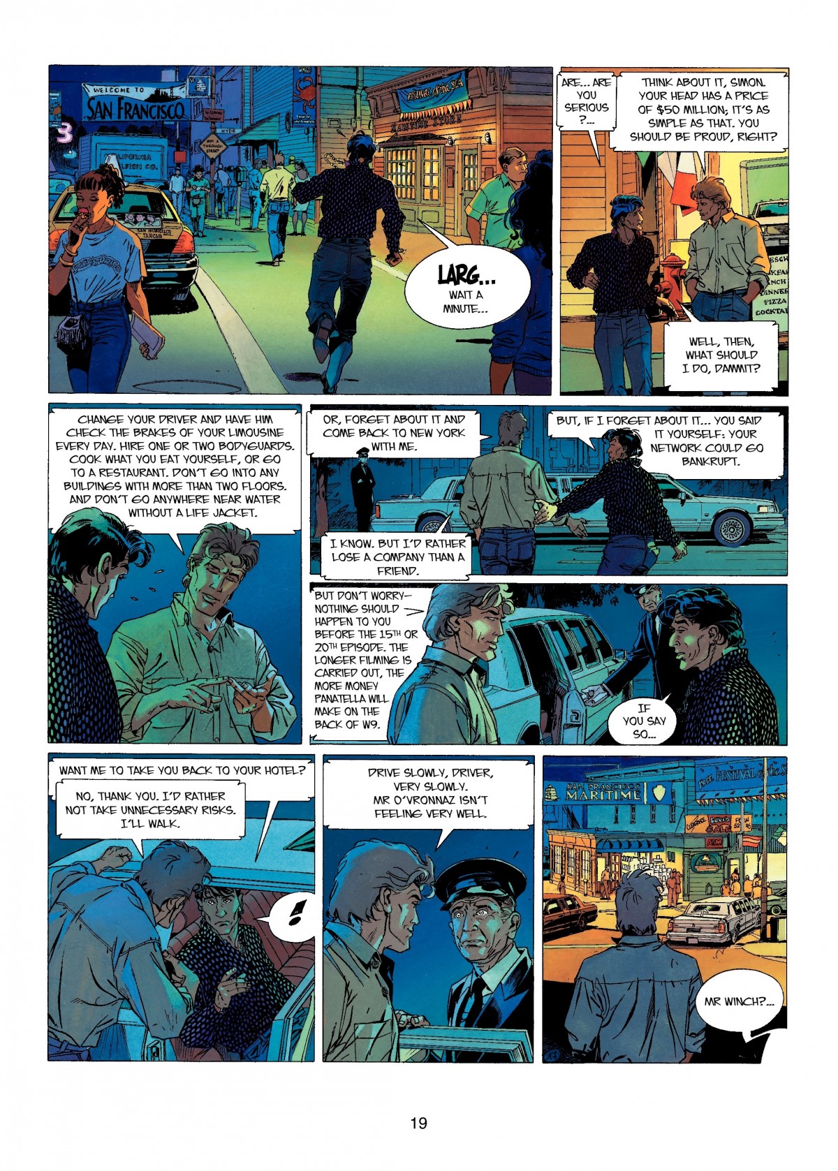 Read online Largo Winch comic -  Issue # TPB 7 - 21