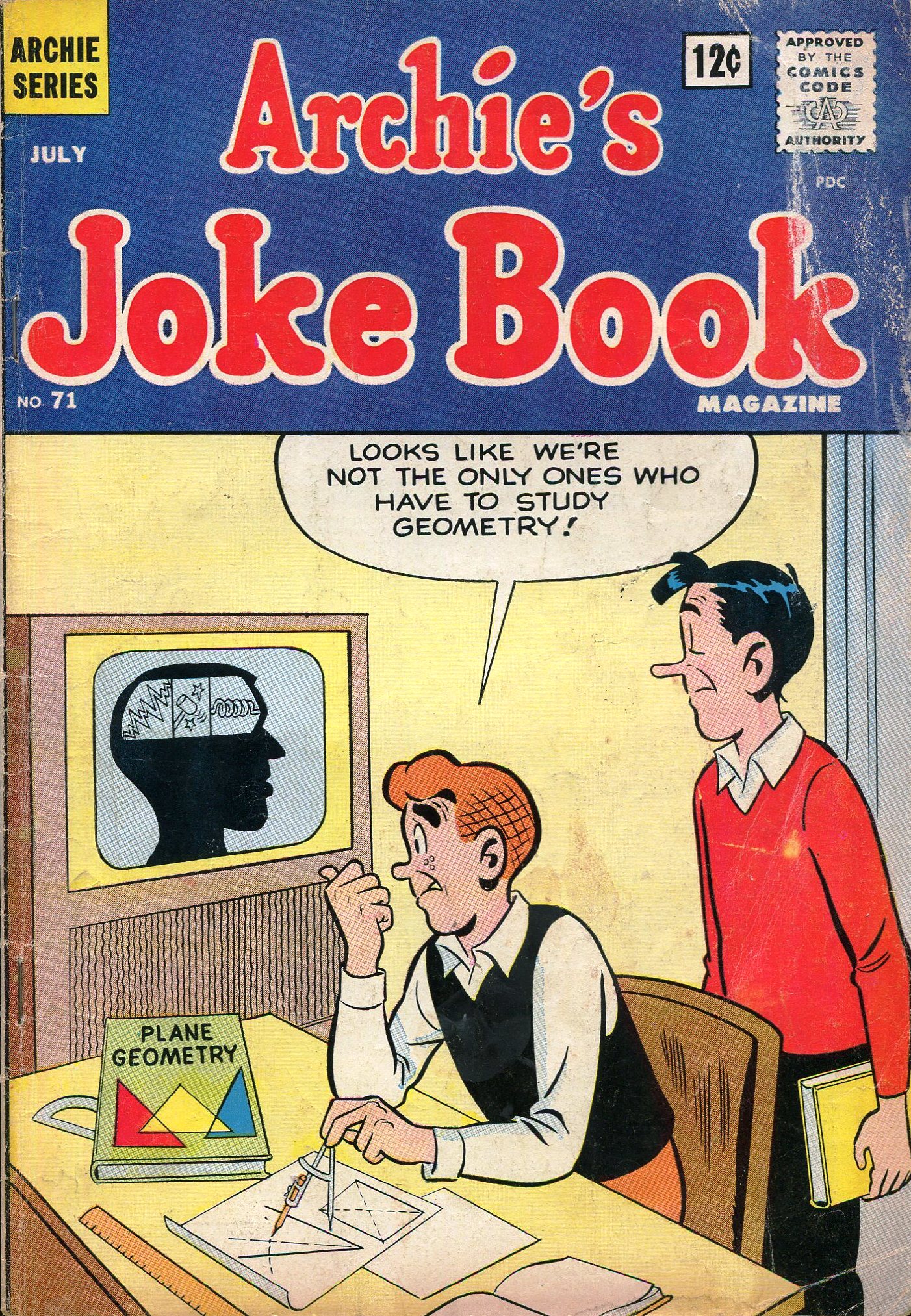 Read online Archie's Joke Book Magazine comic -  Issue #71 - 1