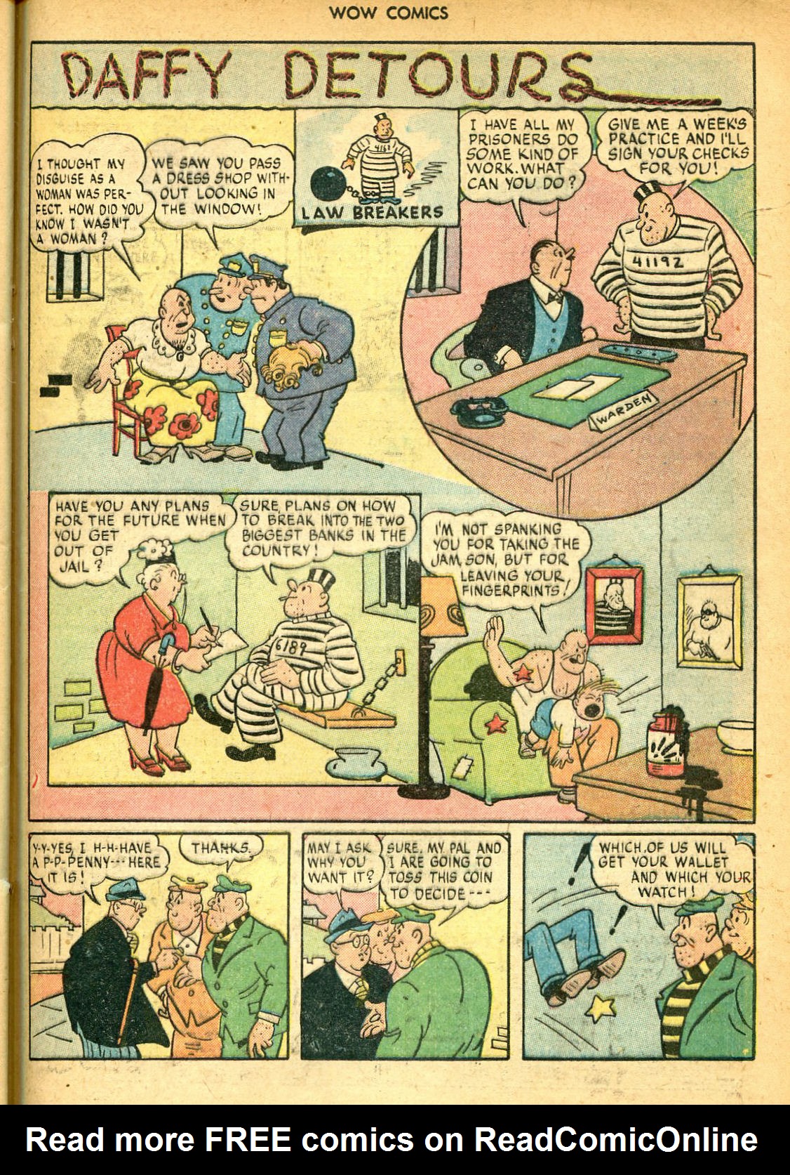 Read online Wow Comics comic -  Issue #52 - 33