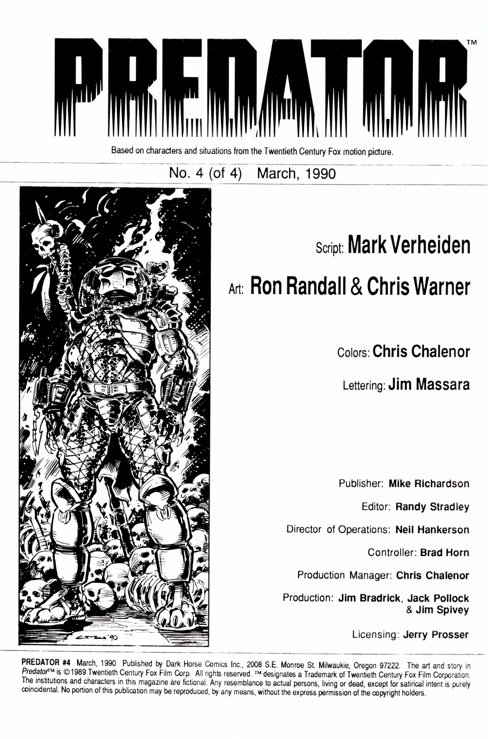 Read online Predator (1989) comic -  Issue #4 - 2