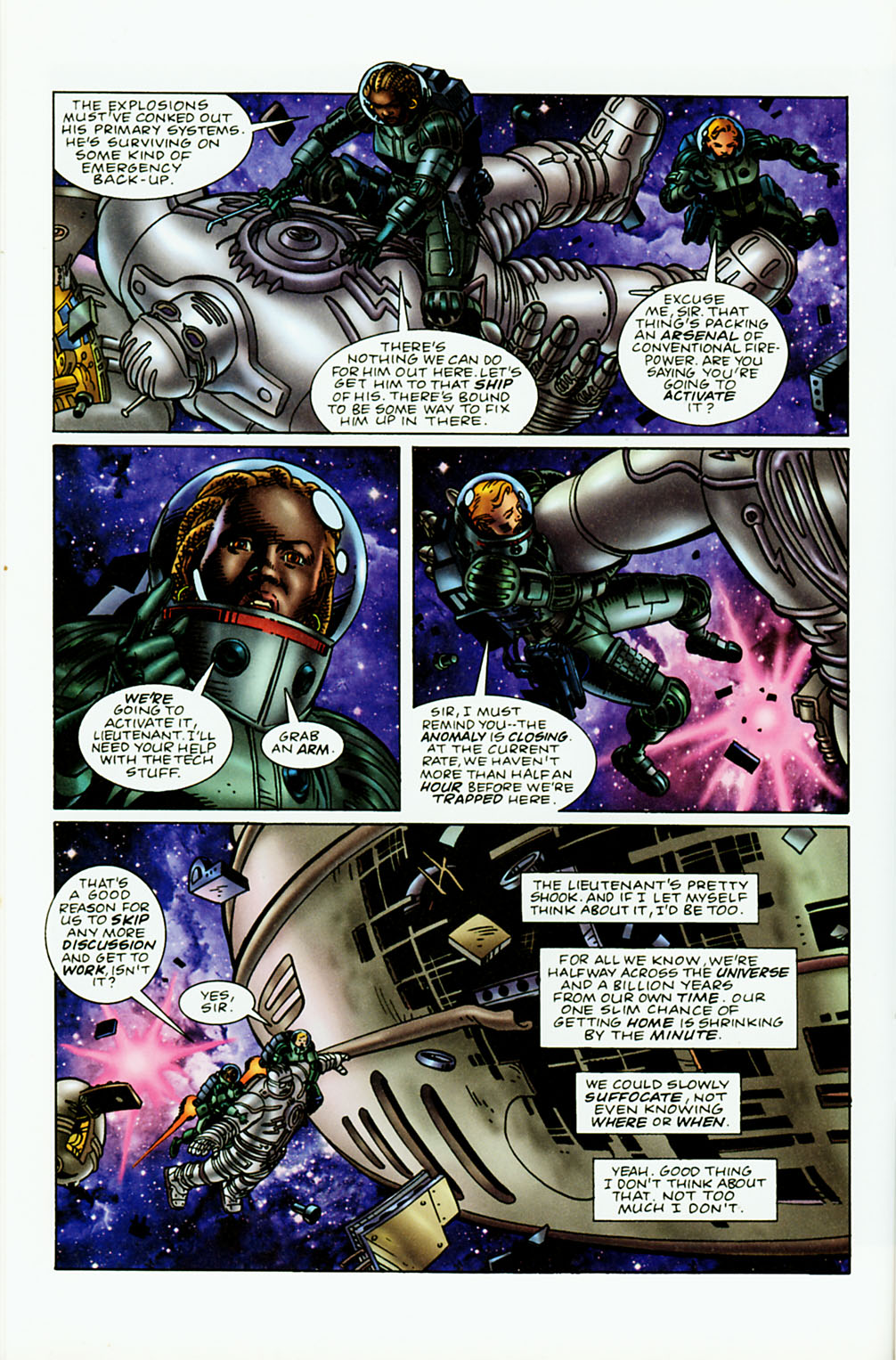 Read online Martha Washington Stranded in Space comic -  Issue # Full - 13