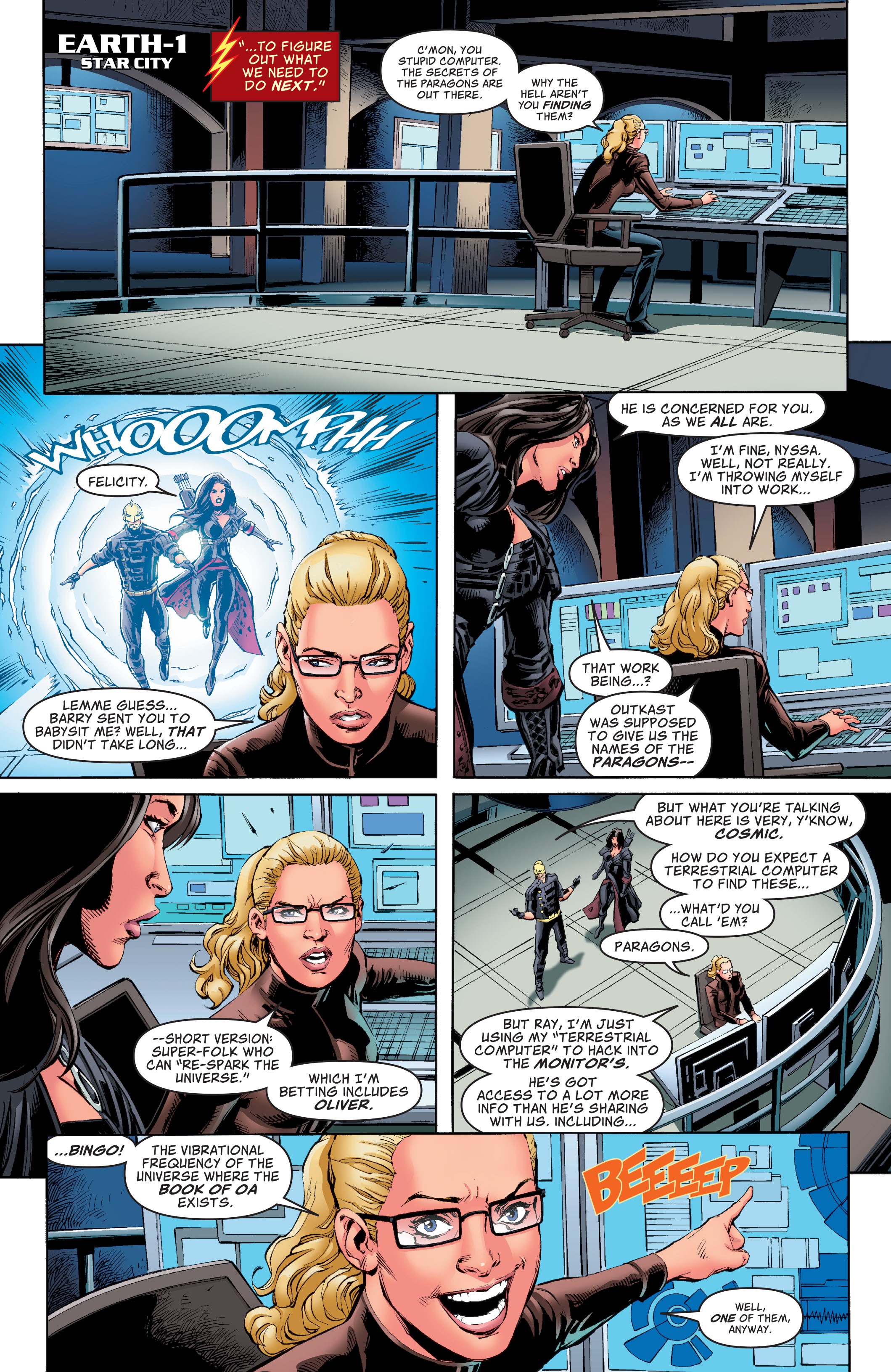 Read online Crisis On Infinite Earths: Paragons Rising: The Deluxe Edition comic -  Issue # TPB - 34