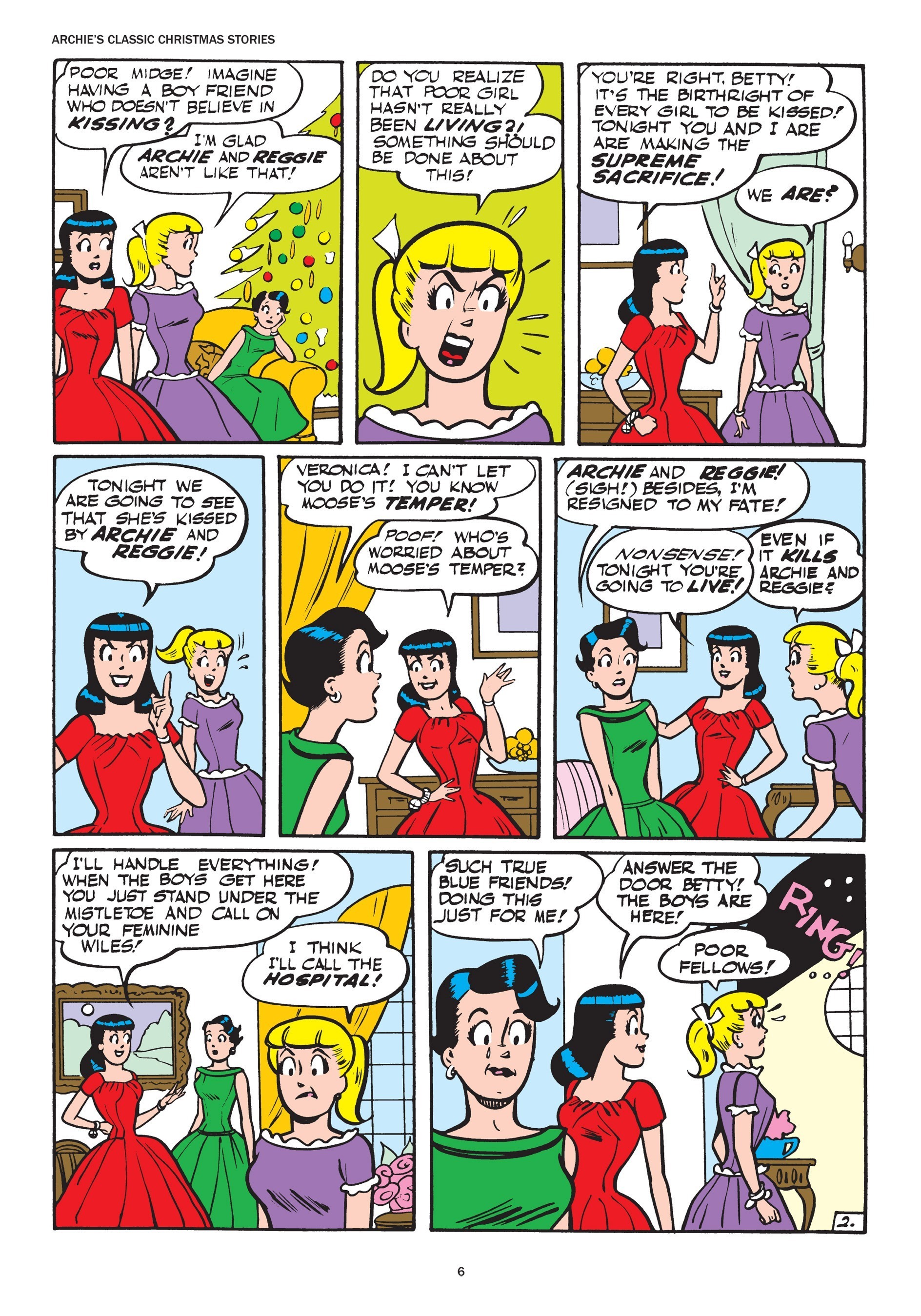 Read online Archie's Classic Christmas Stories comic -  Issue # TPB - 7