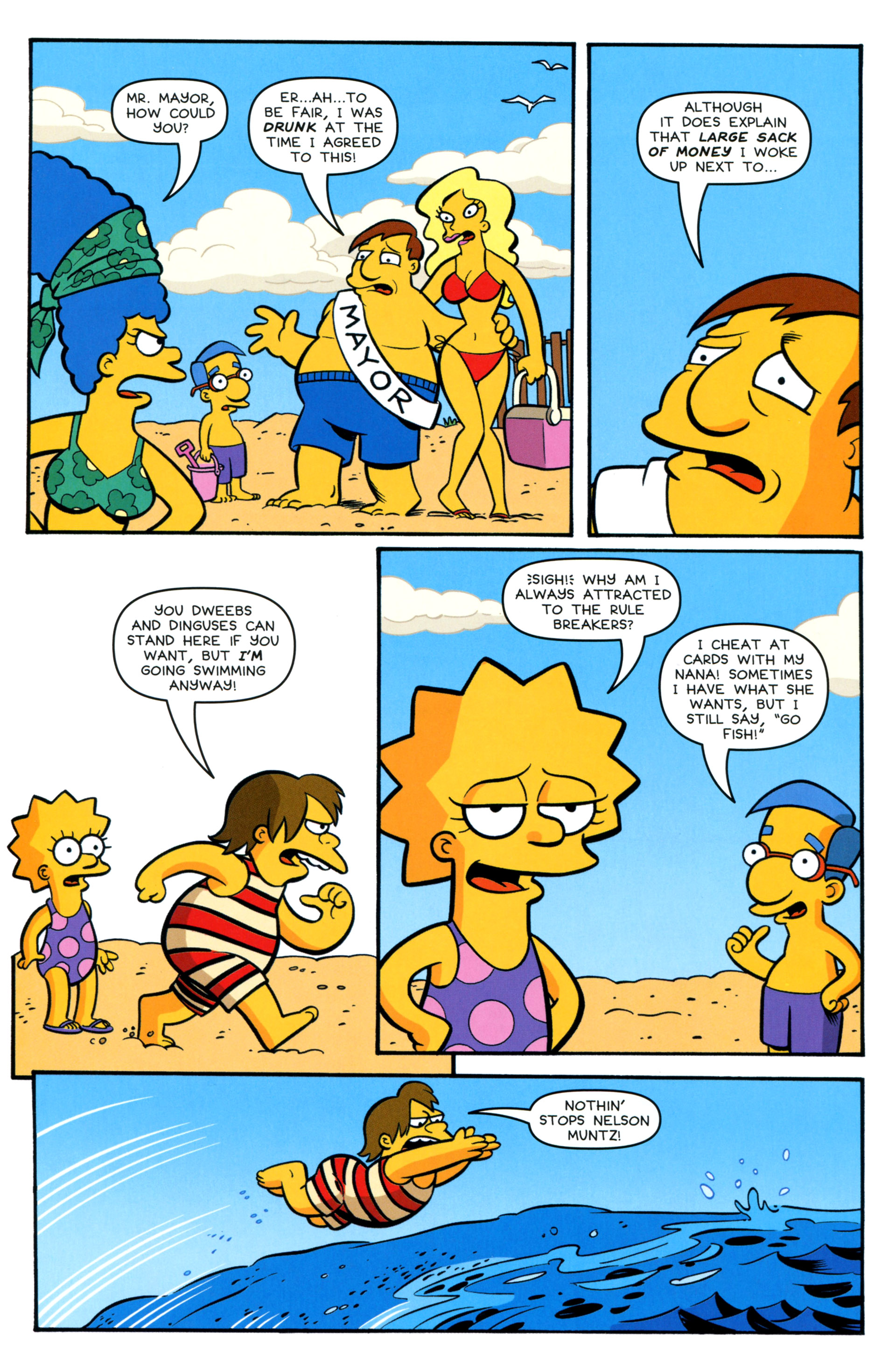 Read online The Simpsons Summer Shindig comic -  Issue #7 - 28