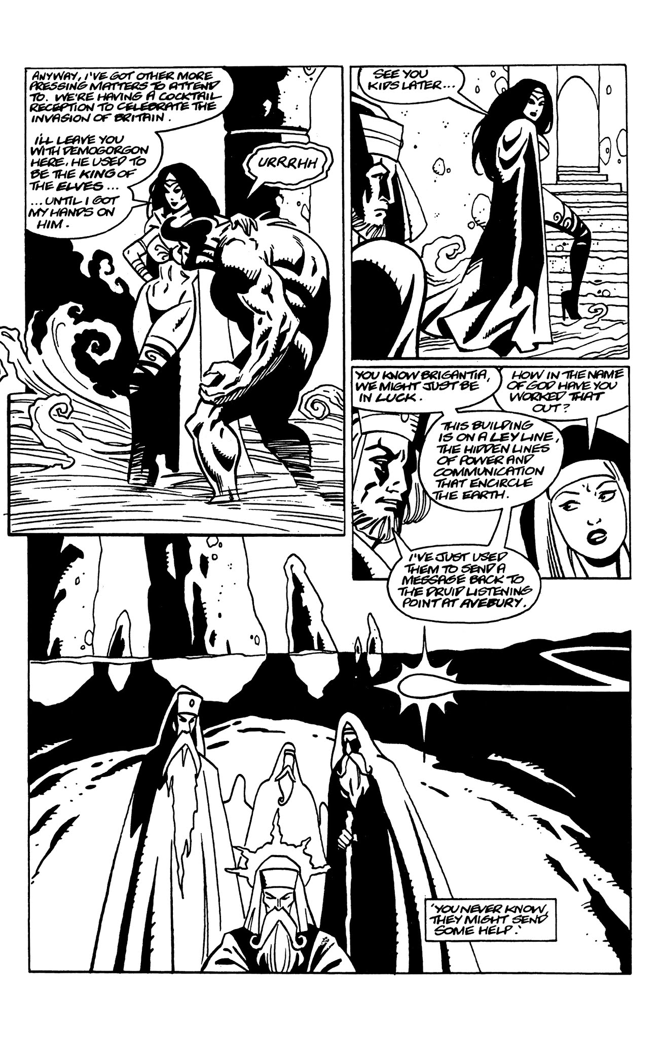 Read online Warrior Nun Brigantia comic -  Issue #2 - 14