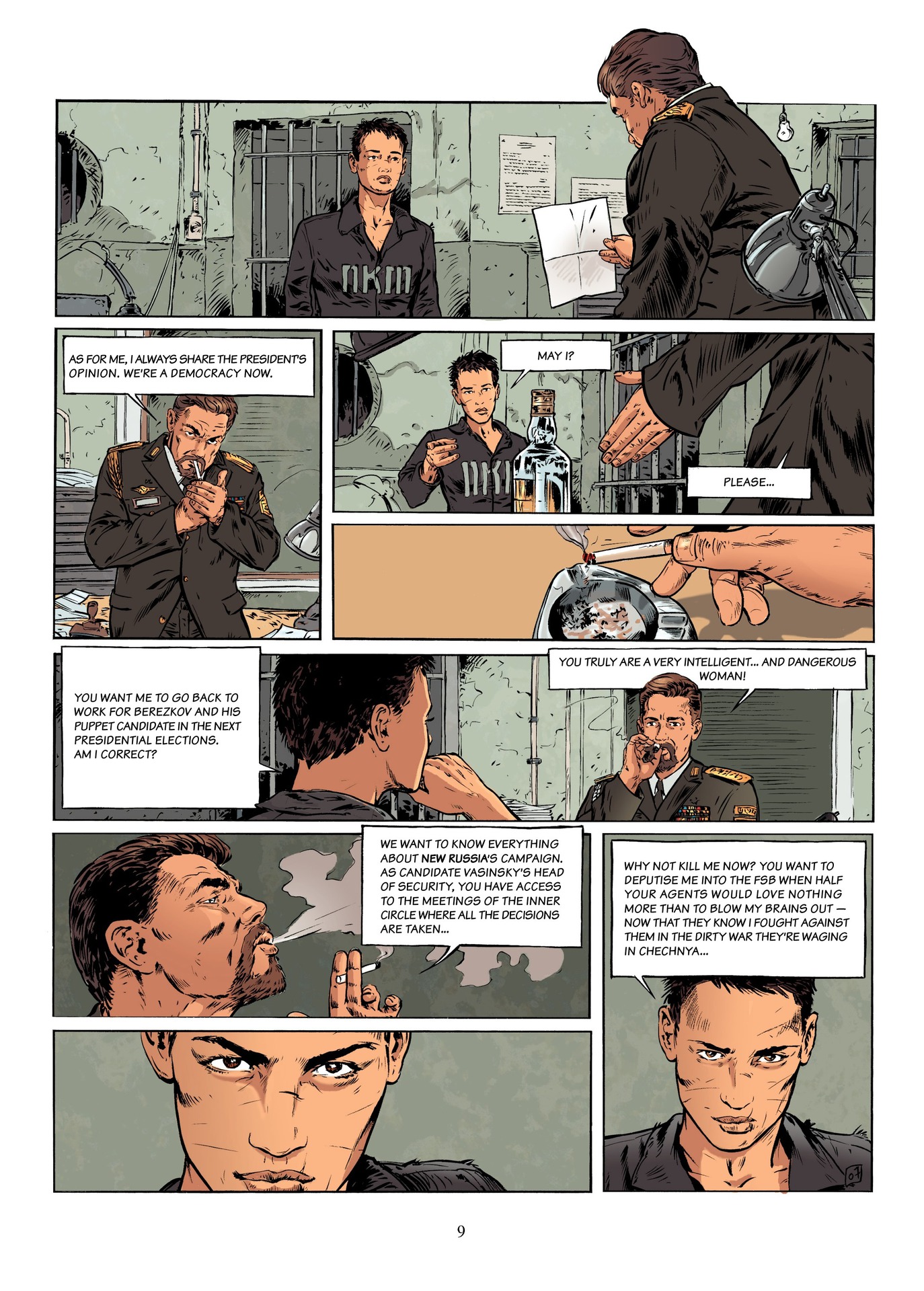 Read online Insiders comic -  Issue #5 - 11