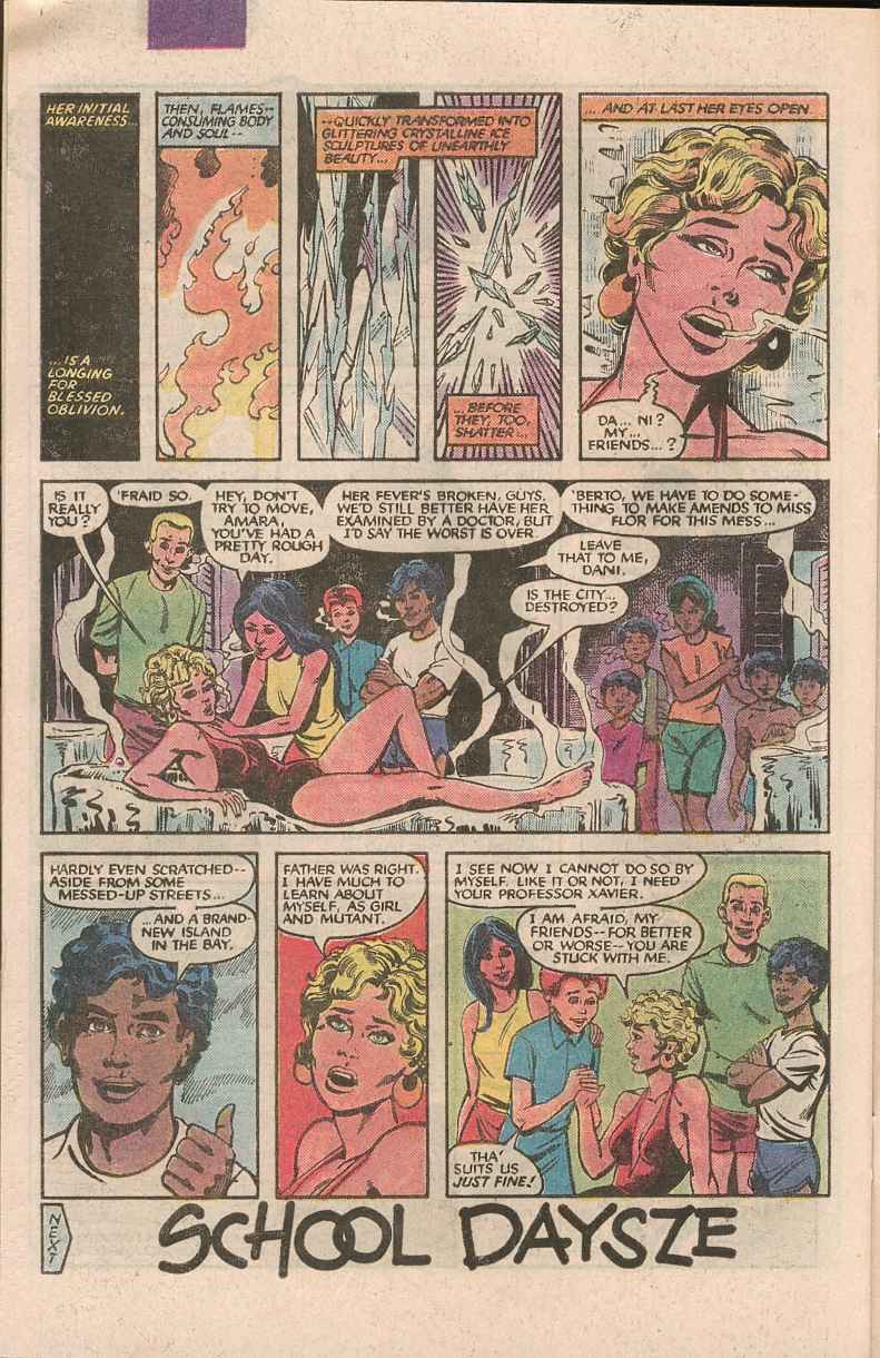 Read online The New Mutants comic -  Issue #12 - 23