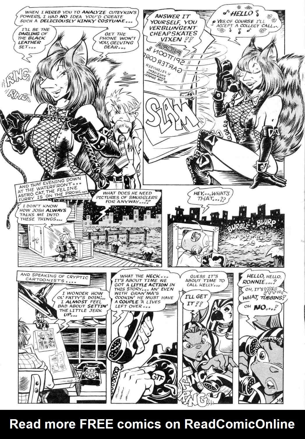 Read online Army  Surplus Komikz Featuring: Cutey Bunny comic -  Issue #4 - 16