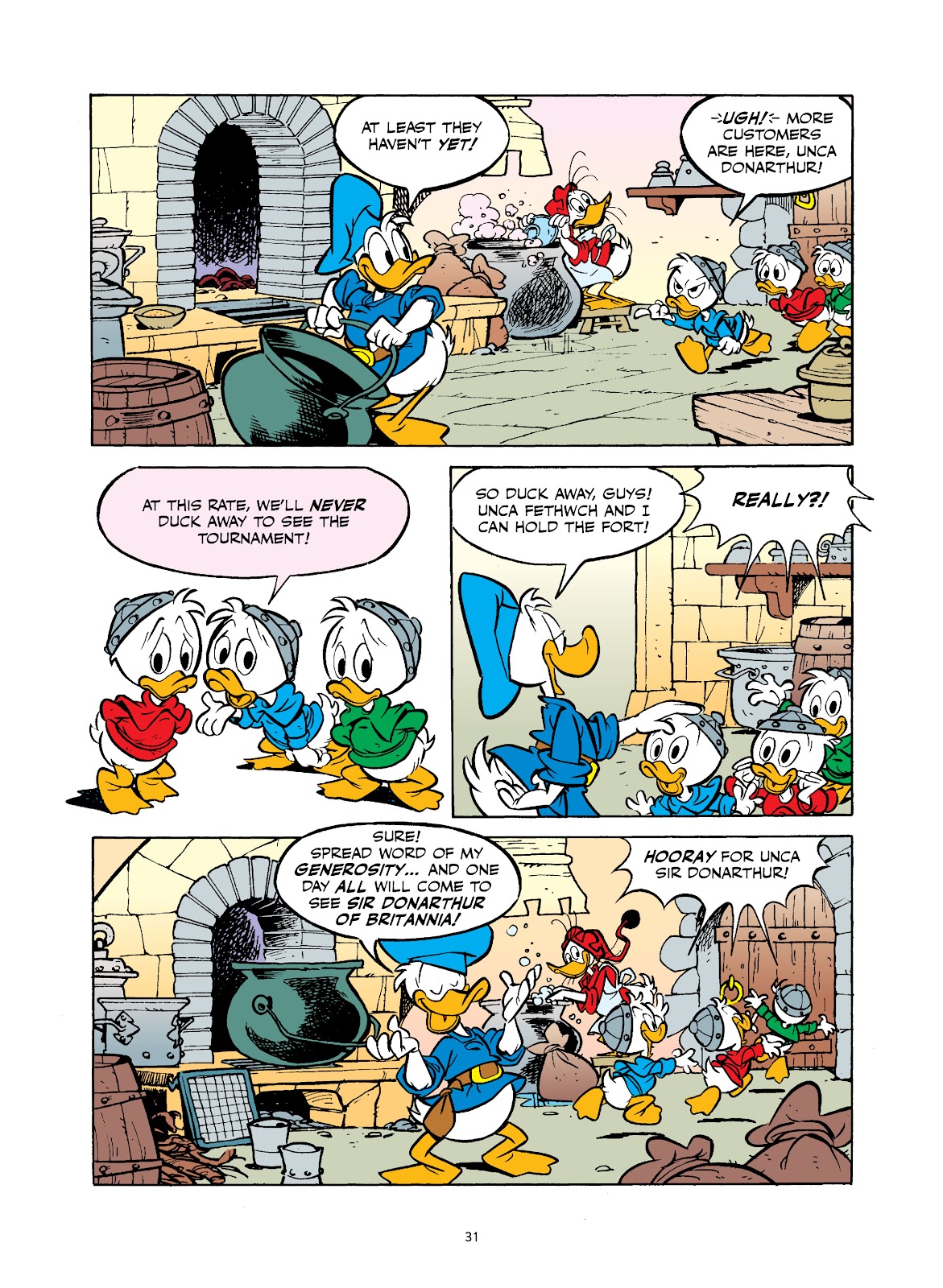 Walt Disney's Mickey and Donald: For Whom the Doorbell Tolls and Other Tales Inspired by Hemingway issue TPB (Part 1) - Page 32