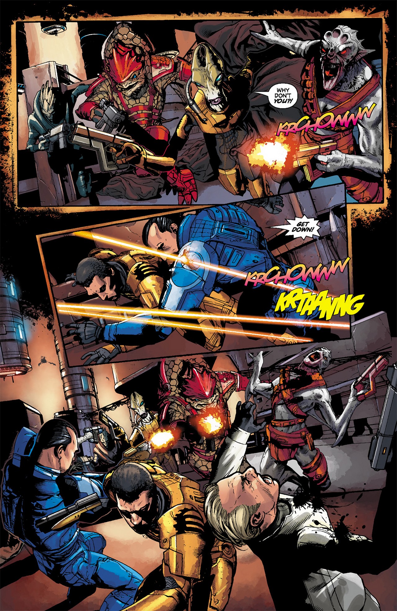 Read online Mass Effect: Invasion comic -  Issue #4 - 15