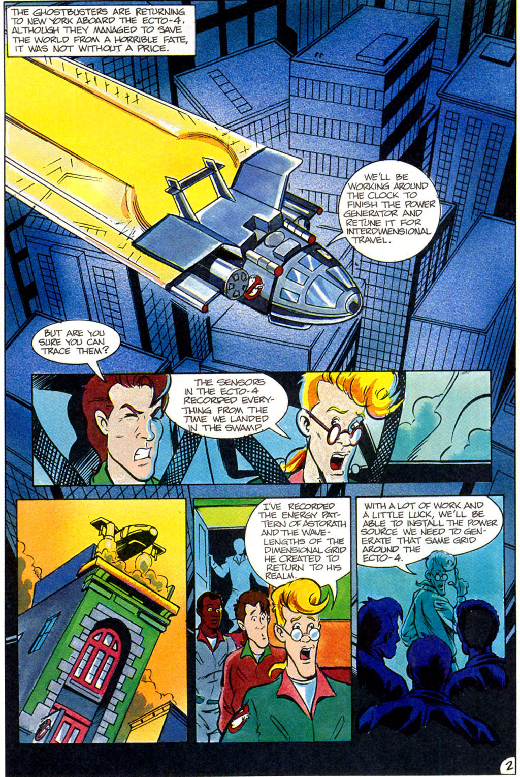 Read online Real Ghostbusters comic -  Issue #11 - 4
