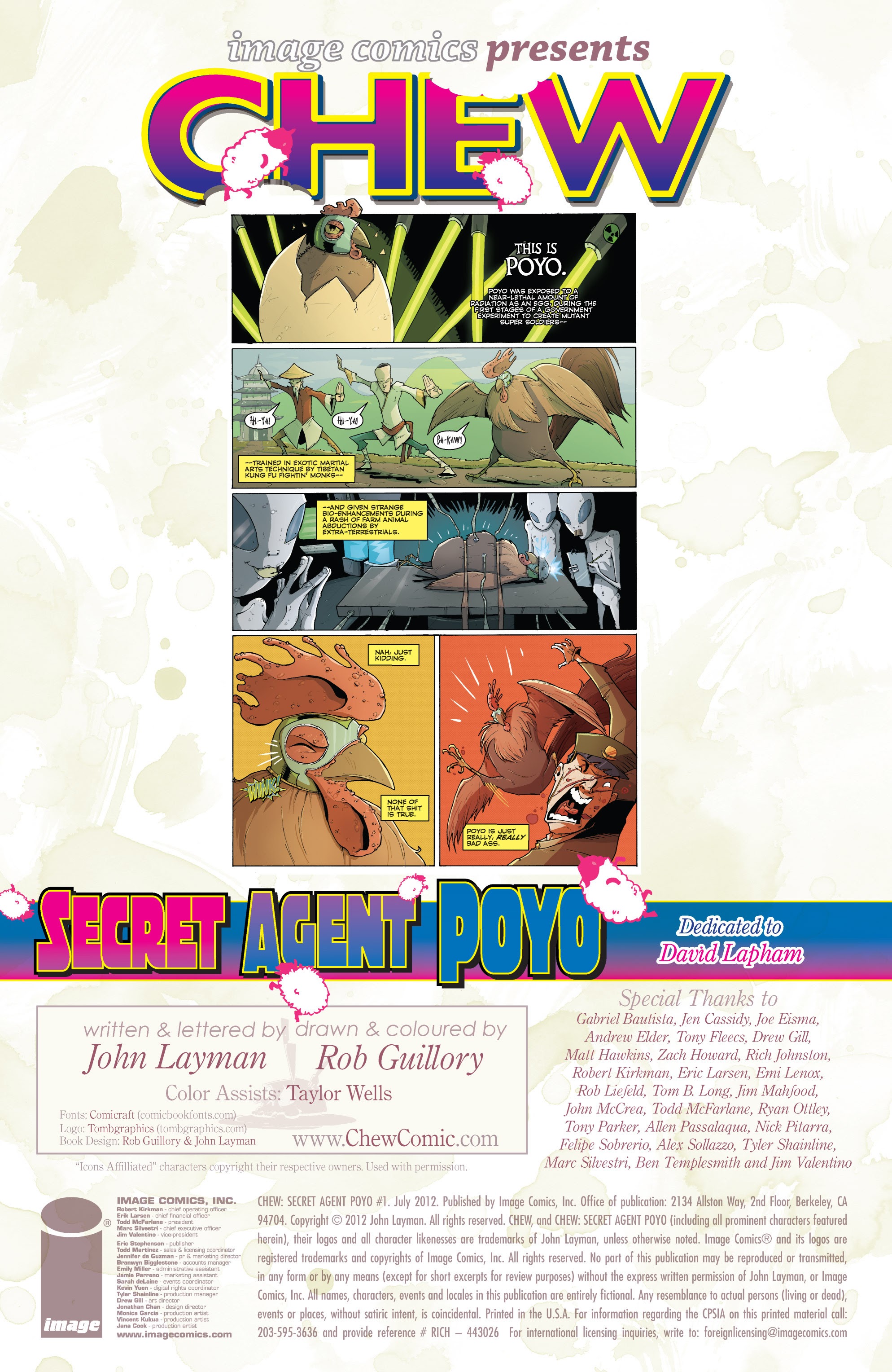 Read online Chew: Secret Agent Poyo comic -  Issue # Full - 2