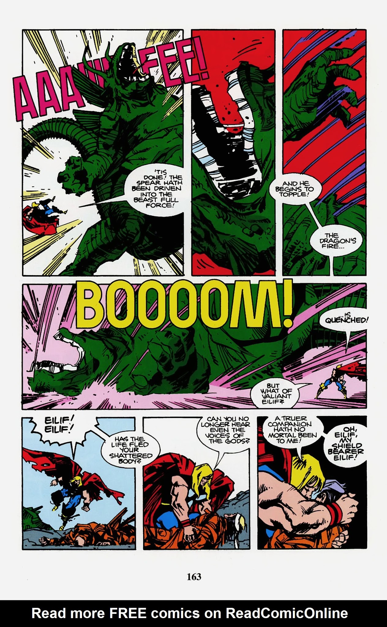 Read online Thor Visionaries: Walter Simonson comic -  Issue # TPB 1 - 165