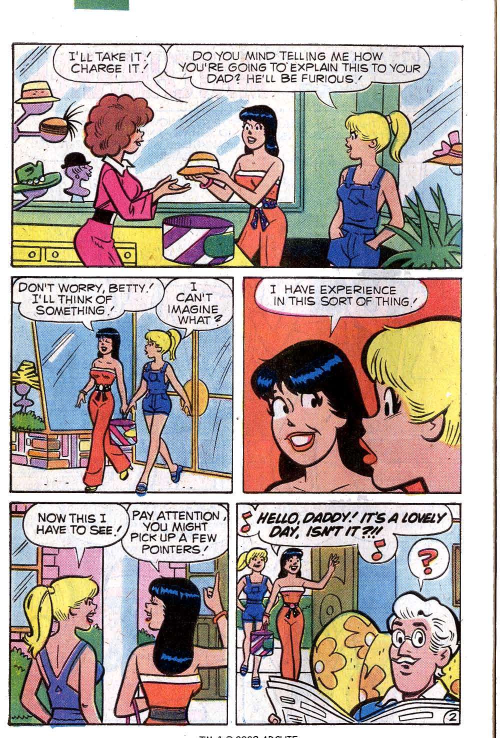 Read online Archie's Girls Betty and Veronica comic -  Issue #285 - 30