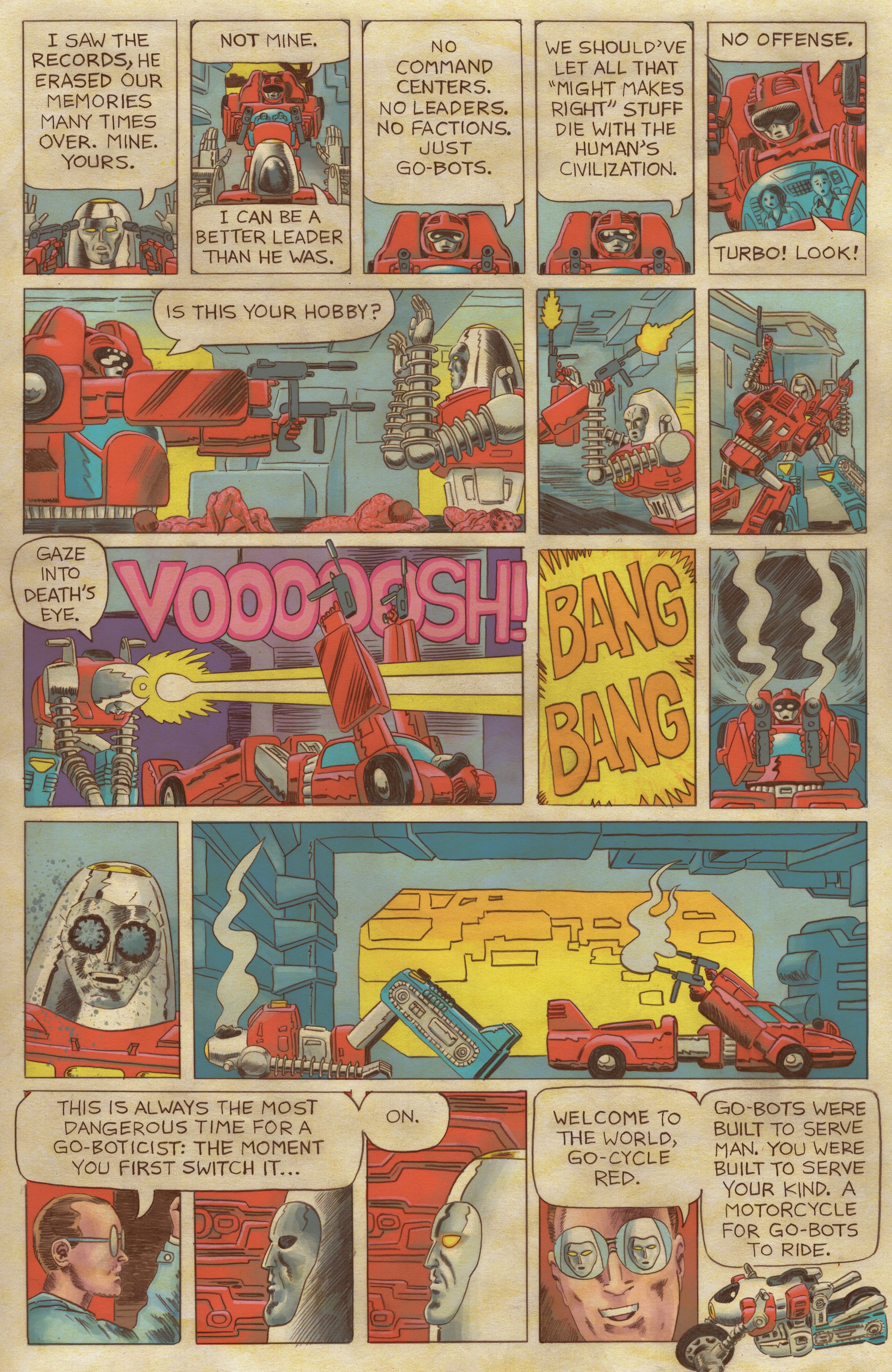 Read online Go-Bots comic -  Issue #5 - 8