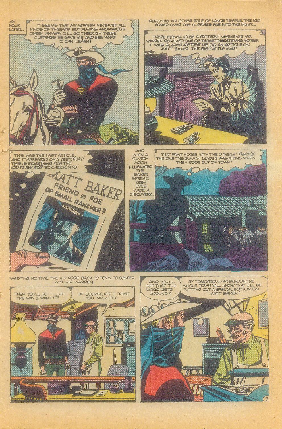 Read online The Outlaw Kid (1970) comic -  Issue #8 - 5