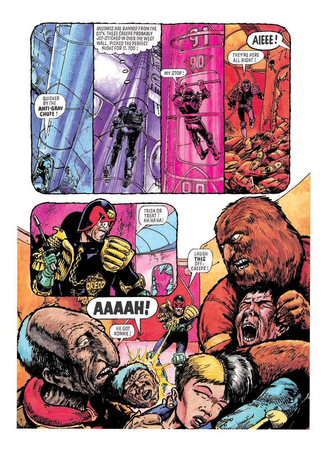 Read online Judge Dredd: The Restricted Files comic -  Issue # TPB 1 - 242