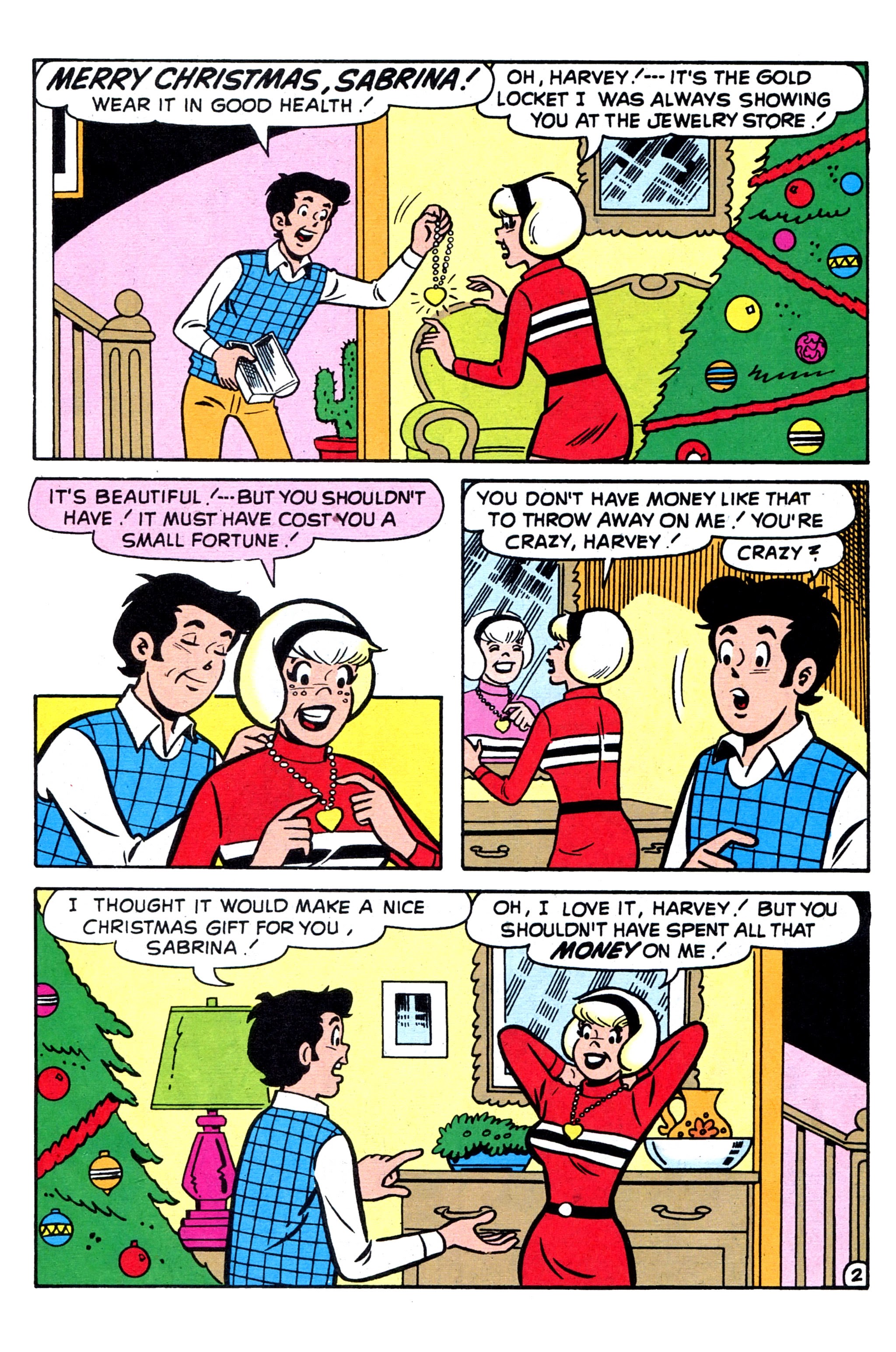 Read online Sabrina's Holiday Spectacular comic -  Issue #3 - 25