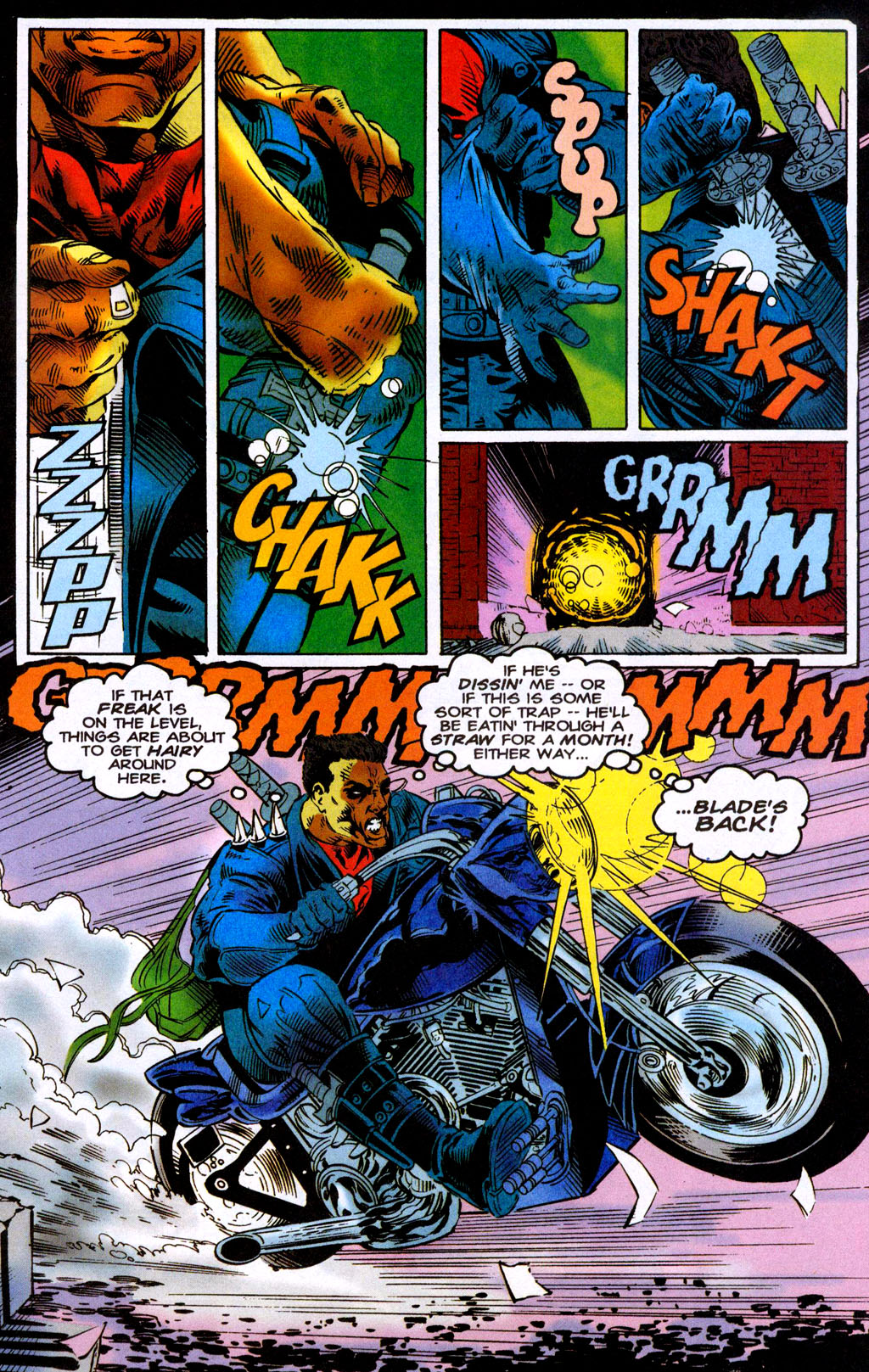 Read online Blade: The Vampire-Hunter comic -  Issue #1 - 12